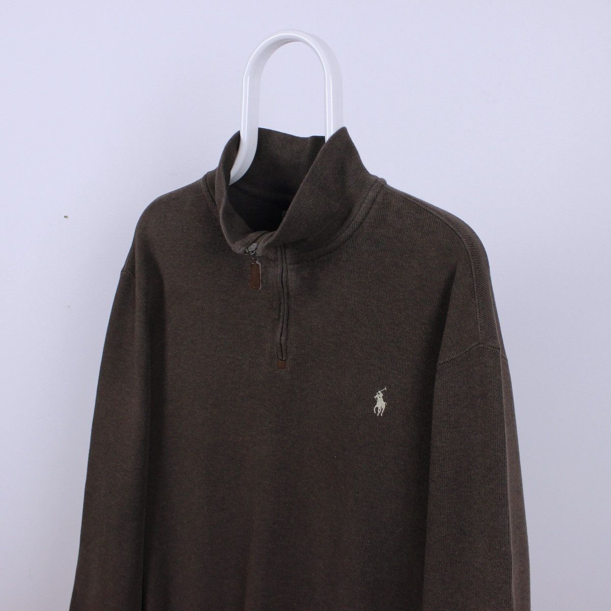 Polo Ralph Lauren Vintage Polo Ralph Lauren 1/4 Zip Sweatshirt Size US L / EU 52-54 / 3 - 1 Thumbnail
