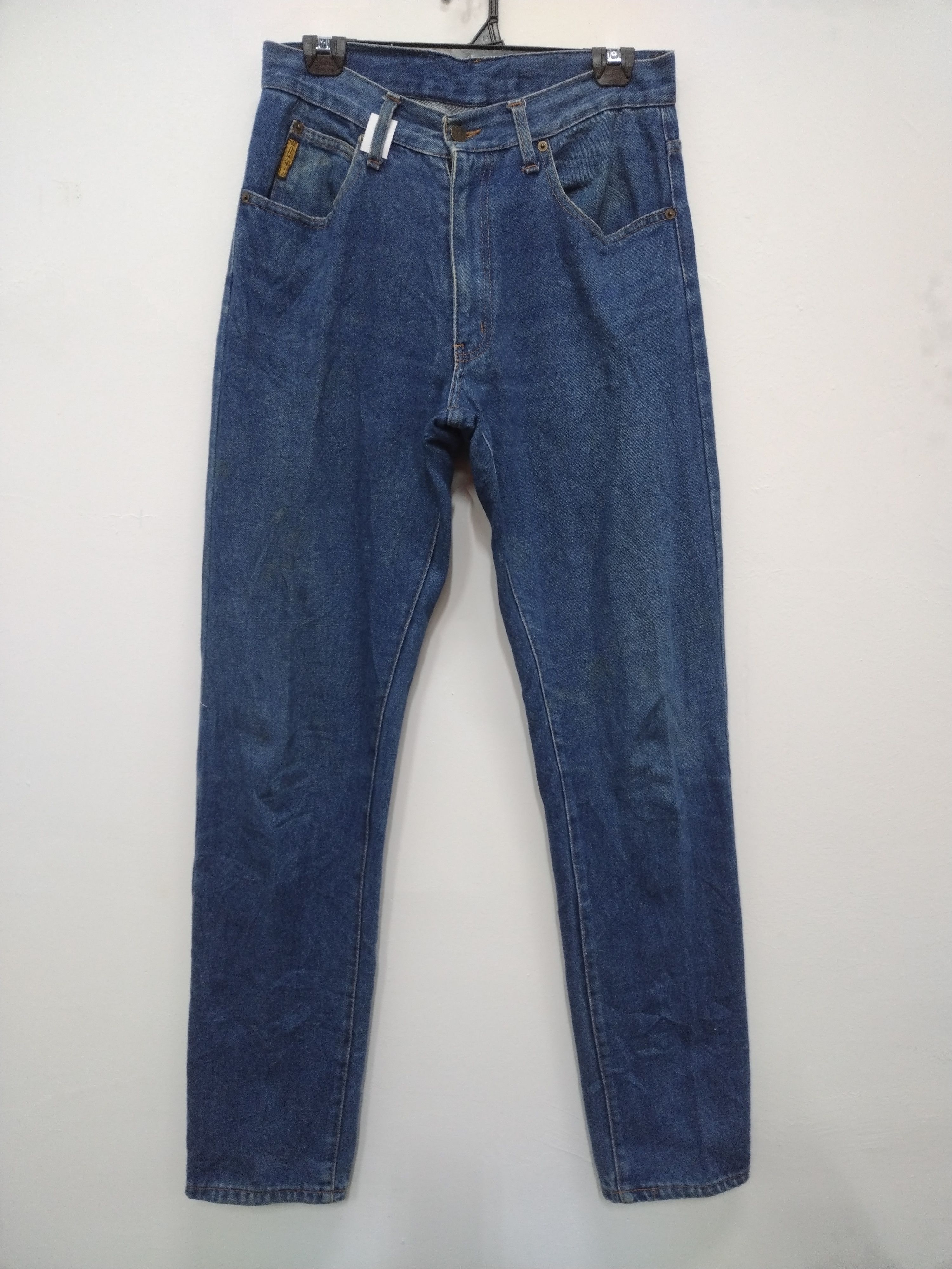 Giorgio Armani × If Six Was Nine × Vintage 💥 Vintage GA Armani Jeans sunfaded blue Jeans made in italy Size US 33 - 1 Thumbnail