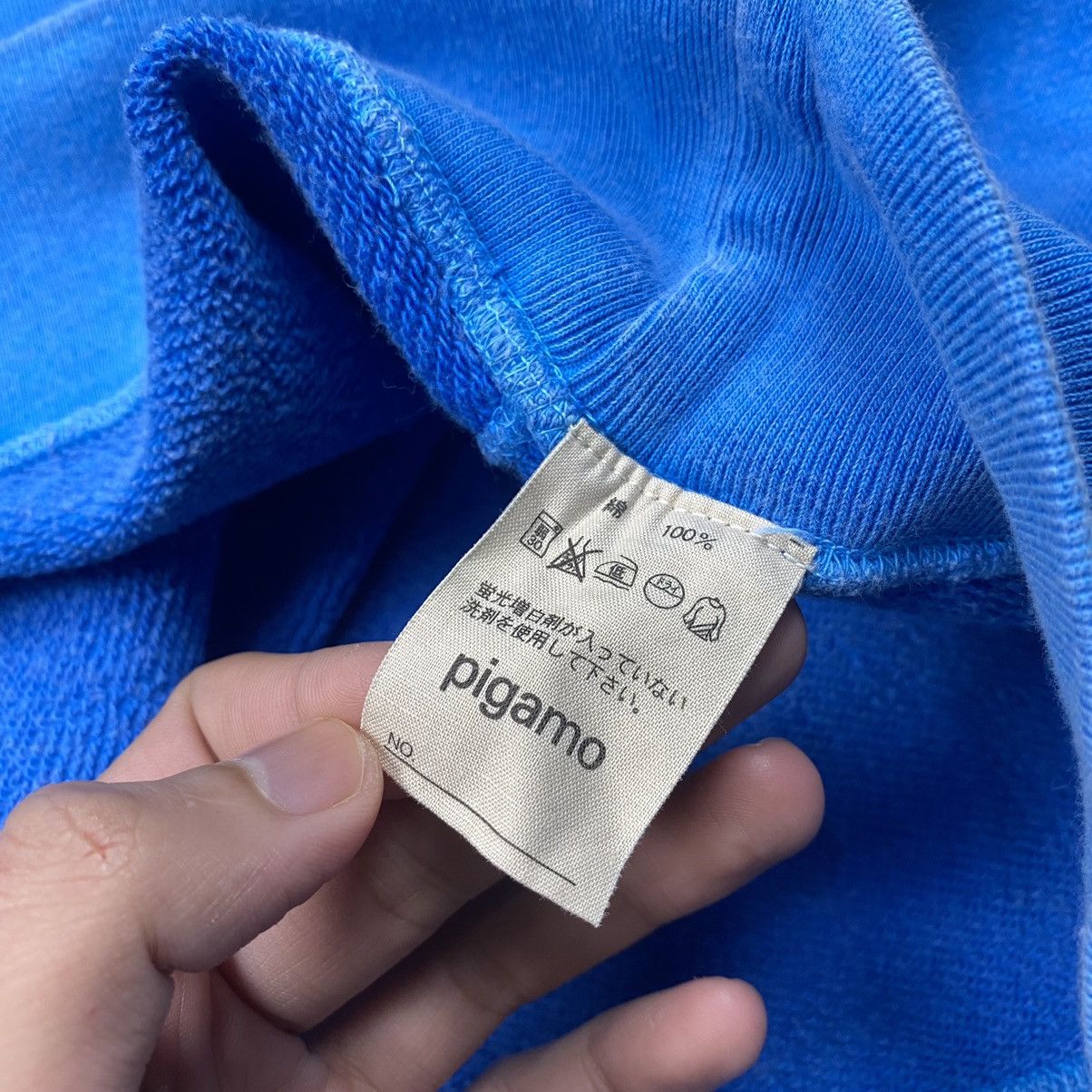 Designer × Japanese Brand 90s Pigano Japan Double V Crewneck Size US S / EU 44-46 / 1 - 7 Thumbnail