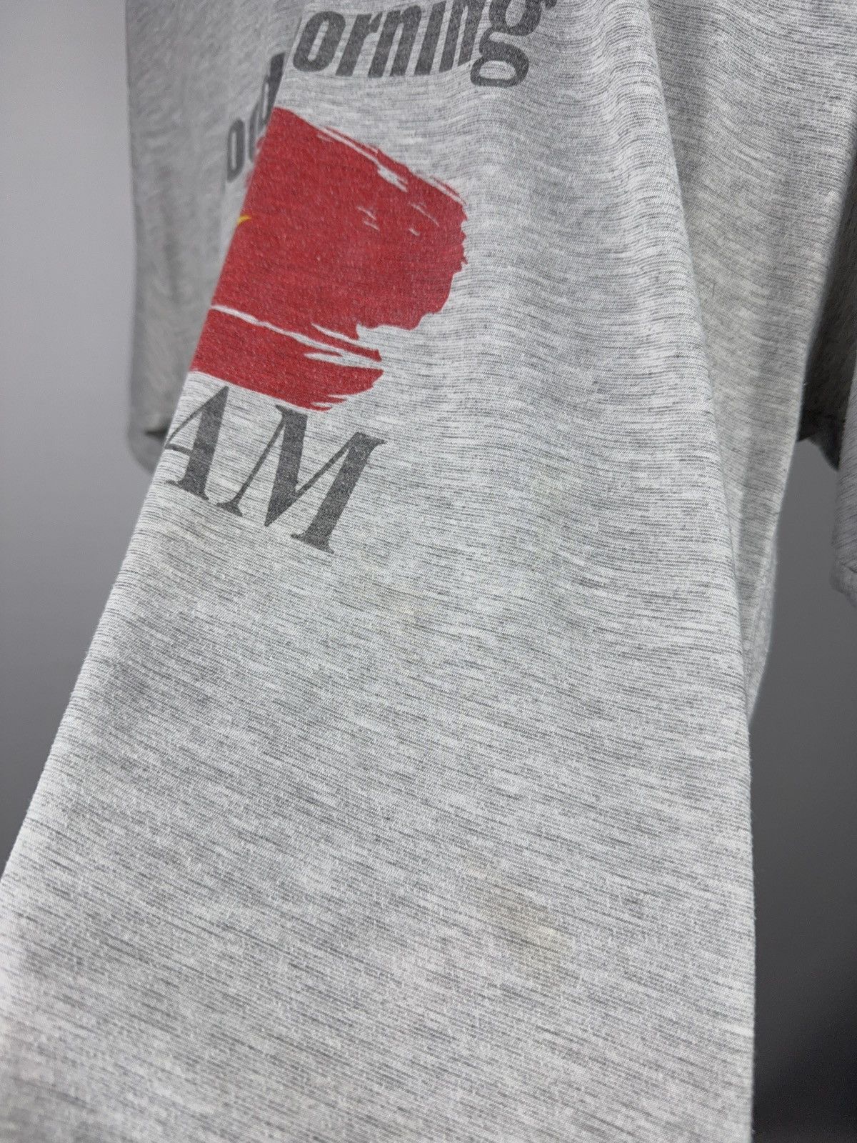 Vintage 90s Retro Good Morning Vietnam Flag Graphic Vintage T-Shirt Size US L / EU 52-54 / 3 - 9 Thumbnail