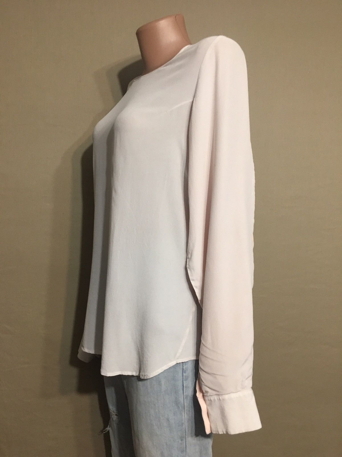 Maison Margiela Maison Margiela Silk Powder Pink Design Blouse Size EU 40 Size S / US 4 / IT 40 - 2 Thumbnail