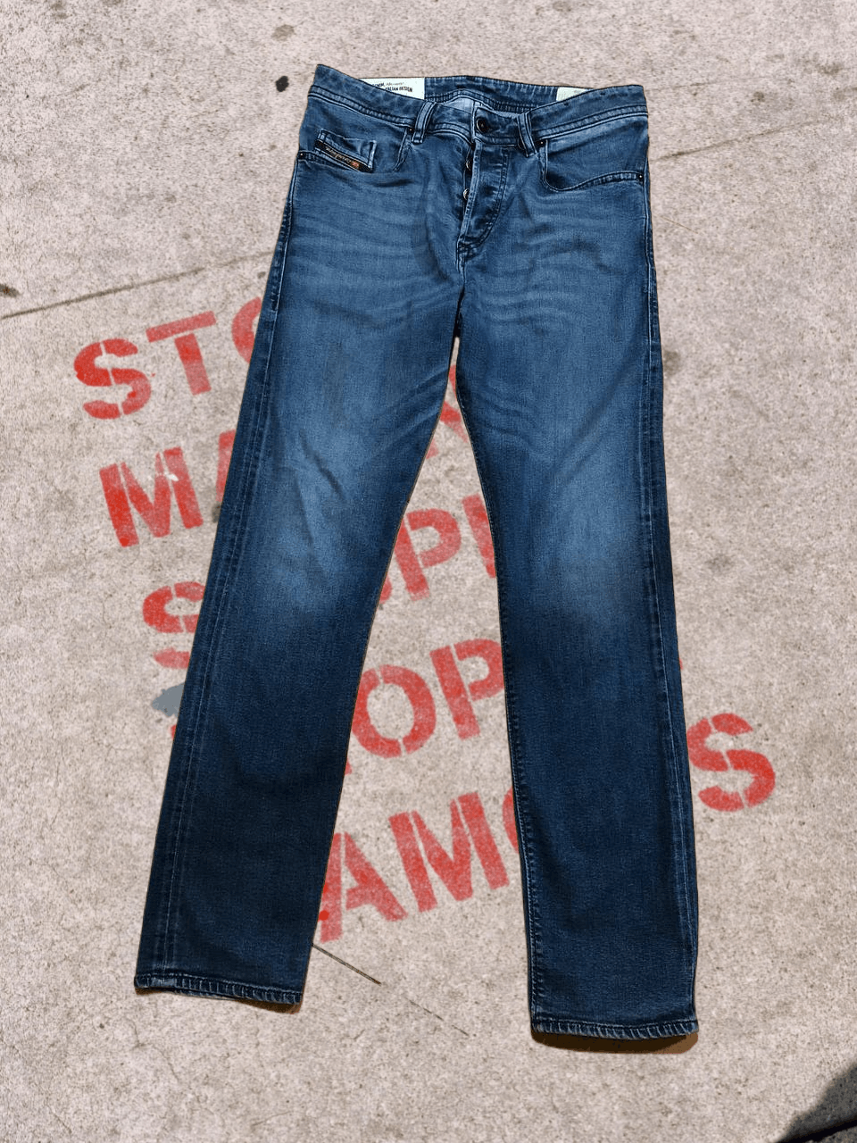 Vintage VINTAGE DIESEL JEANS PANTS Size 30" / US 8 / IT 44 - 1 Thumbnail