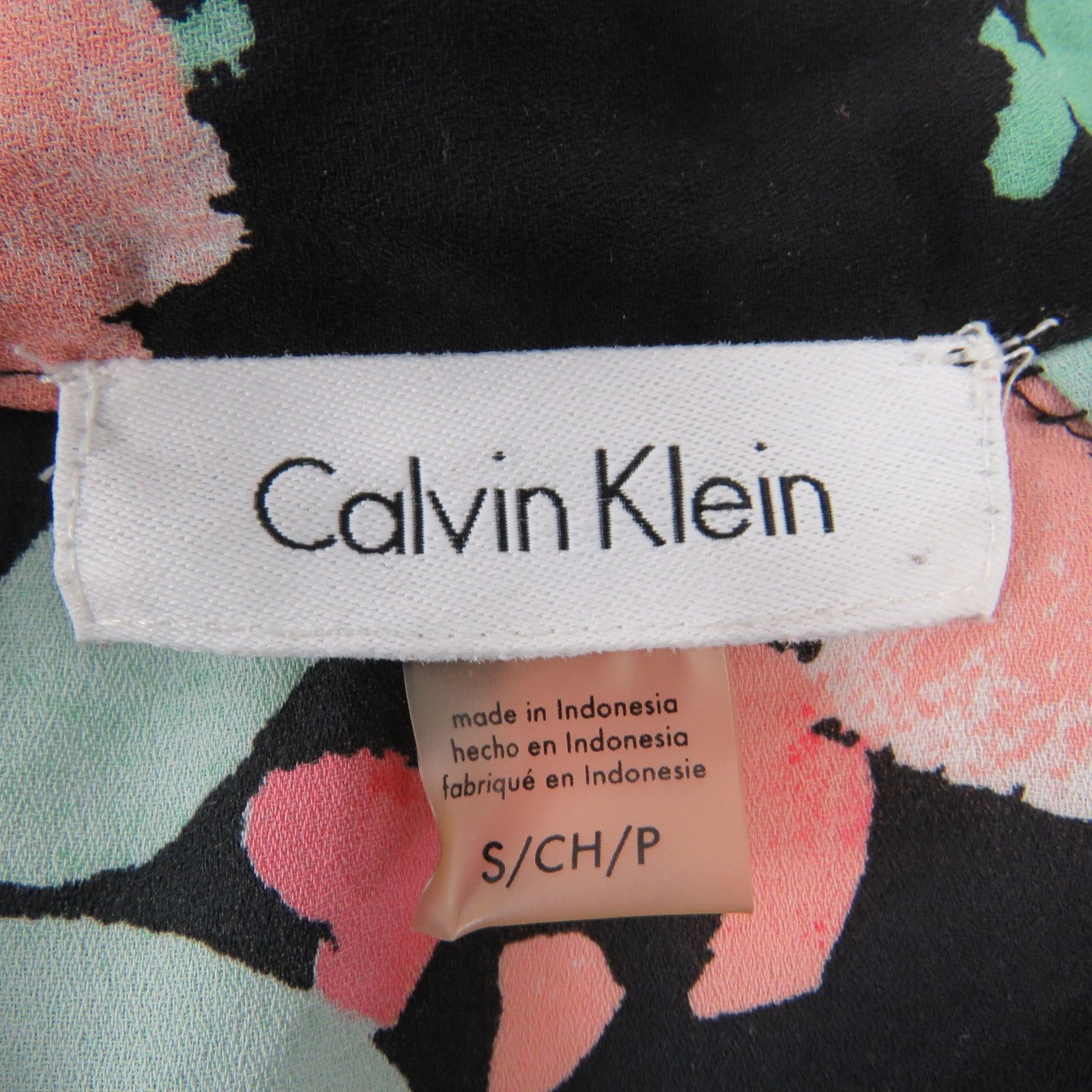 Calvin Klein Calvin Klein Floral Button Down Blouse Pink Small Size S / US 4 / IT 40 - 4 Thumbnail