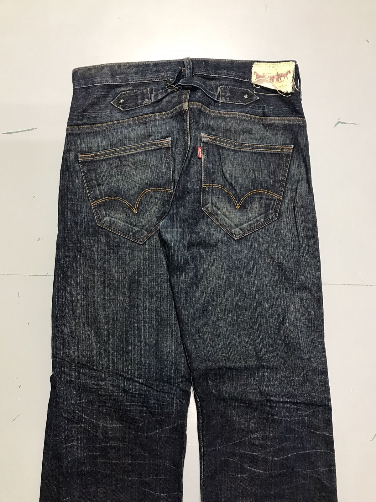 Levi's Vintage Levi’s 503 buckle belt denim Size US 32 / EU 48 - 12 Thumbnail