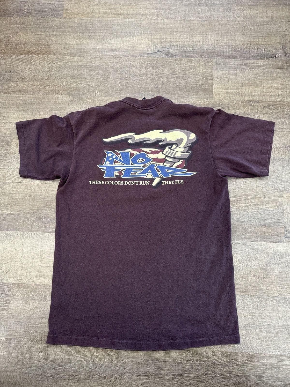 No Fear × Vintage Vintage No Fear T Shirt Size US L / EU 52-54 / 3 - 2 Thumbnail