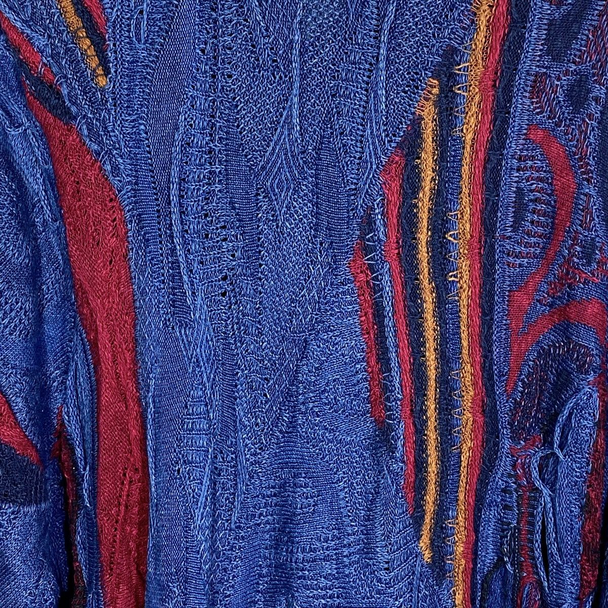 Coogi Rare Pull Cardigan Oversize Graphique Vintage Coogi Blues Size US L / EU 52-54 / 3 - 5 Thumbnail