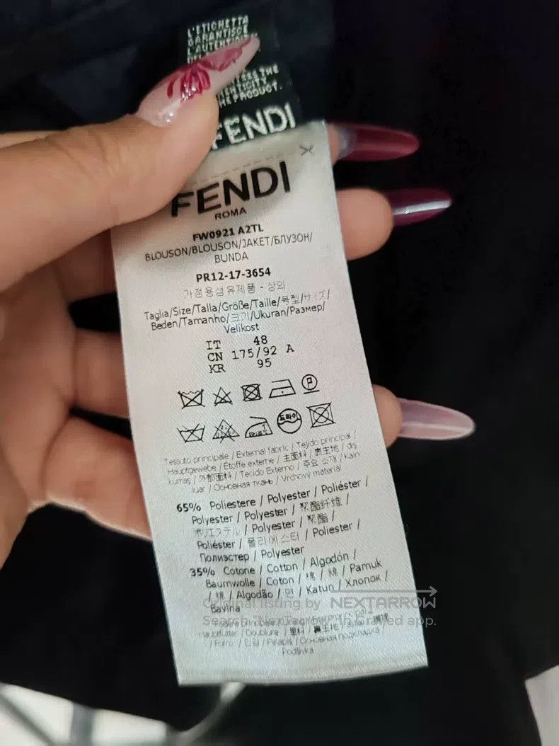 Fendi Fendi Double F Logo Zip-Up Jacket Size US M / EU 48-50 / 2 - 3 Thumbnail