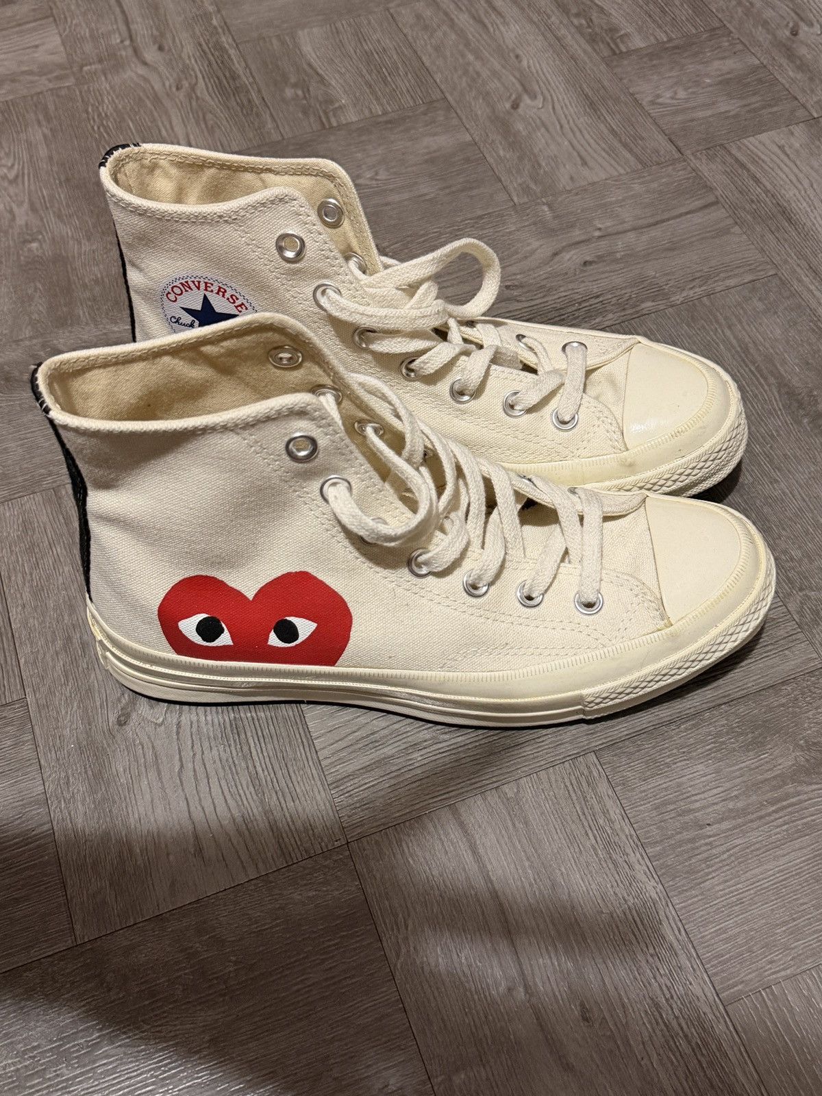 CDG by Comme des Garcons CdG PLAY x Converse Chuck Taylor Size US 6 / EU 39 - 4 Thumbnail