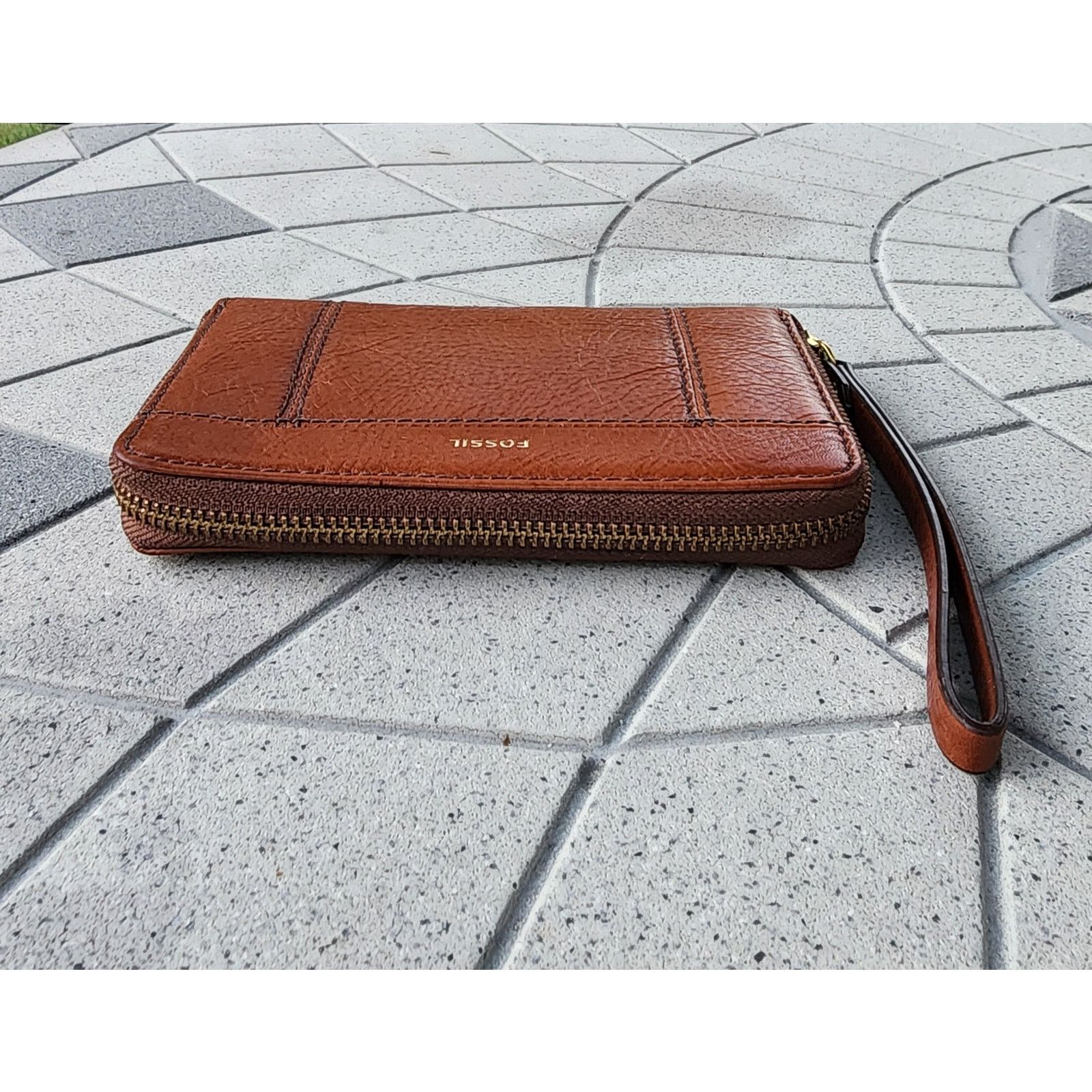 Fossil Fossil Jori RFID Leather Clutch Wallet Wristlet Size ONE SIZE - 3 Thumbnail