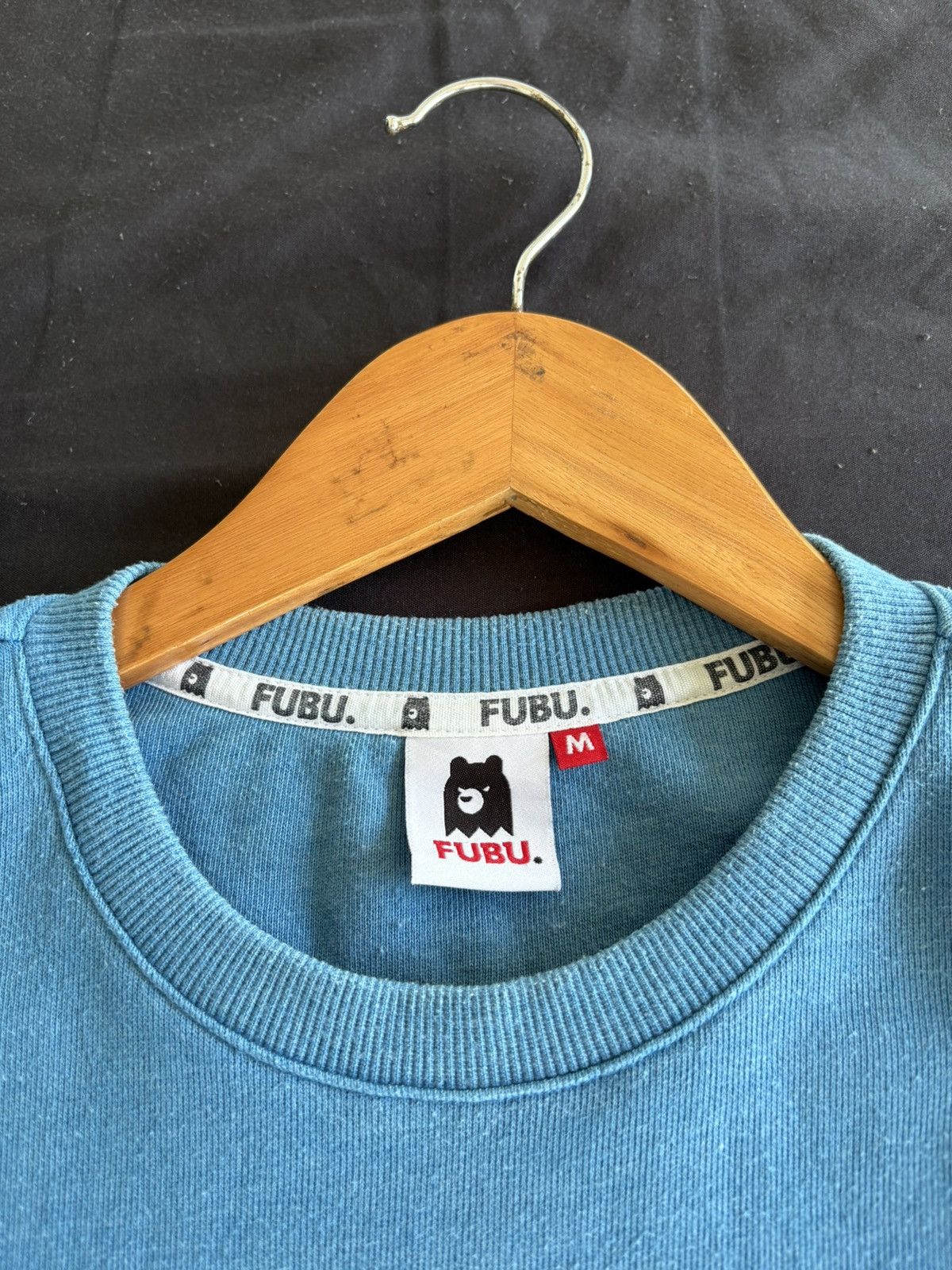 Fubu Fubu Spellout Singature Logo Blue Sweatshirt Size US M / EU 48-50 / 2 - 7 Thumbnail