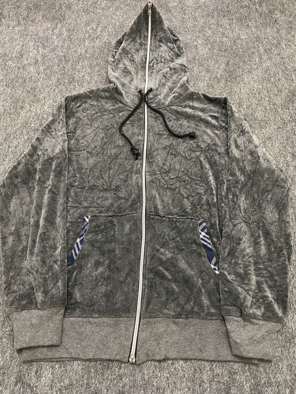 Japanese Brand toc toc hoodie with gradient motif Size US M / EU 48-50 / 2 - 3 Thumbnail