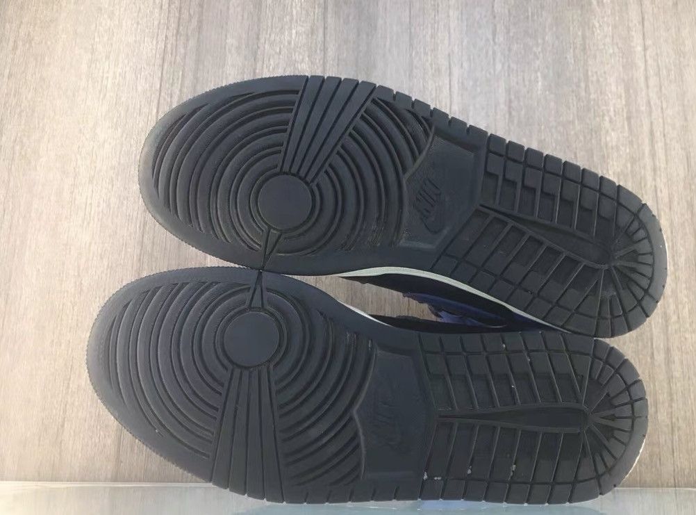 Nike Nike AJ1 Mid Black & Blue J16 Size US 8.5 / EU 41-42 - 5 Thumbnail