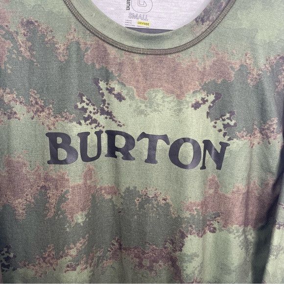 Burton Burton Dryride Midweight Longsleeve Oil Camo Small Size US S / EU 44-46 / 1 - 3 Thumbnail
