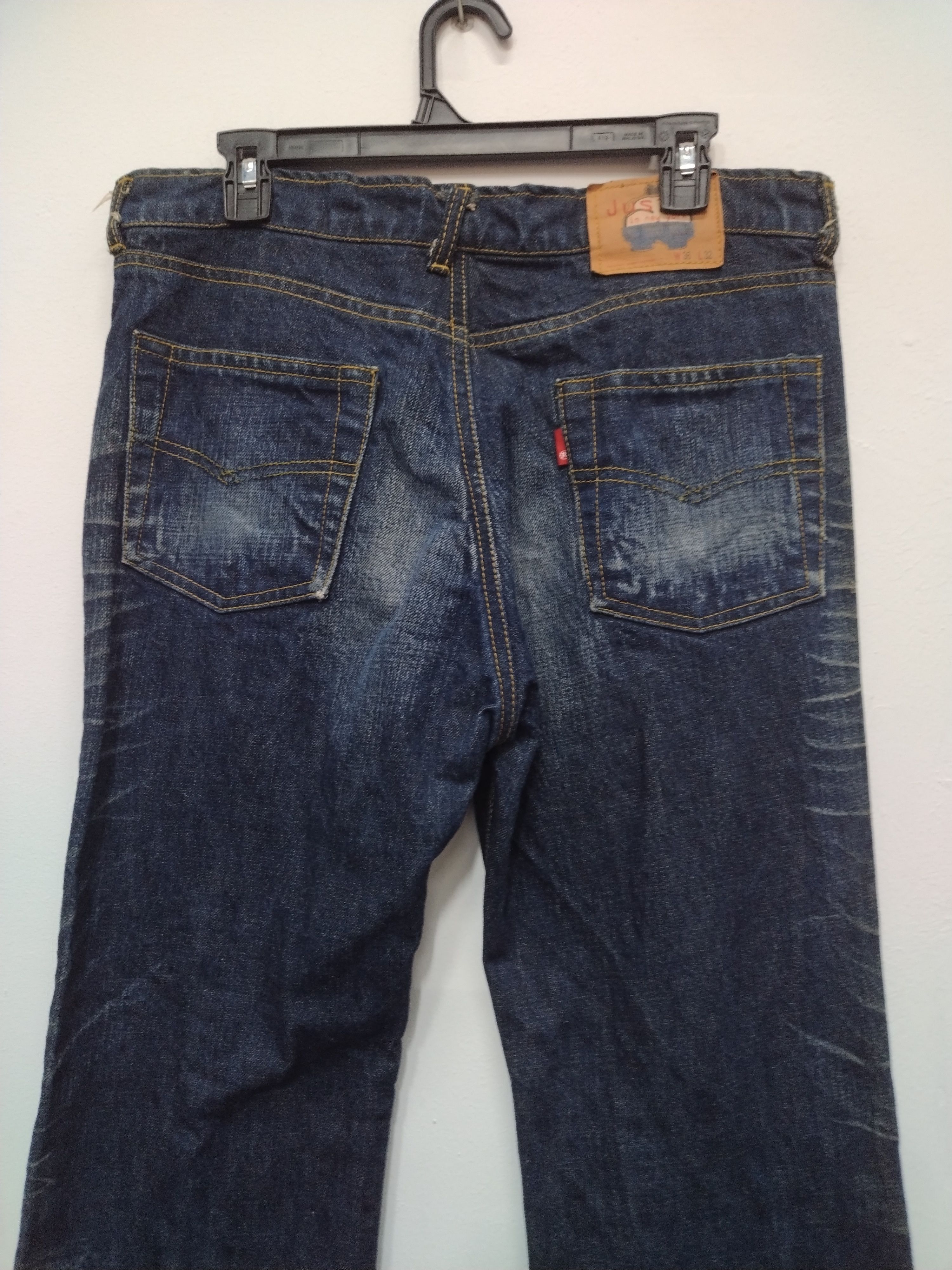 Justin Marvelous awesome Distressed like new Justin BOOT CUT jeans Size US 34 / EU 50 - 5 Thumbnail