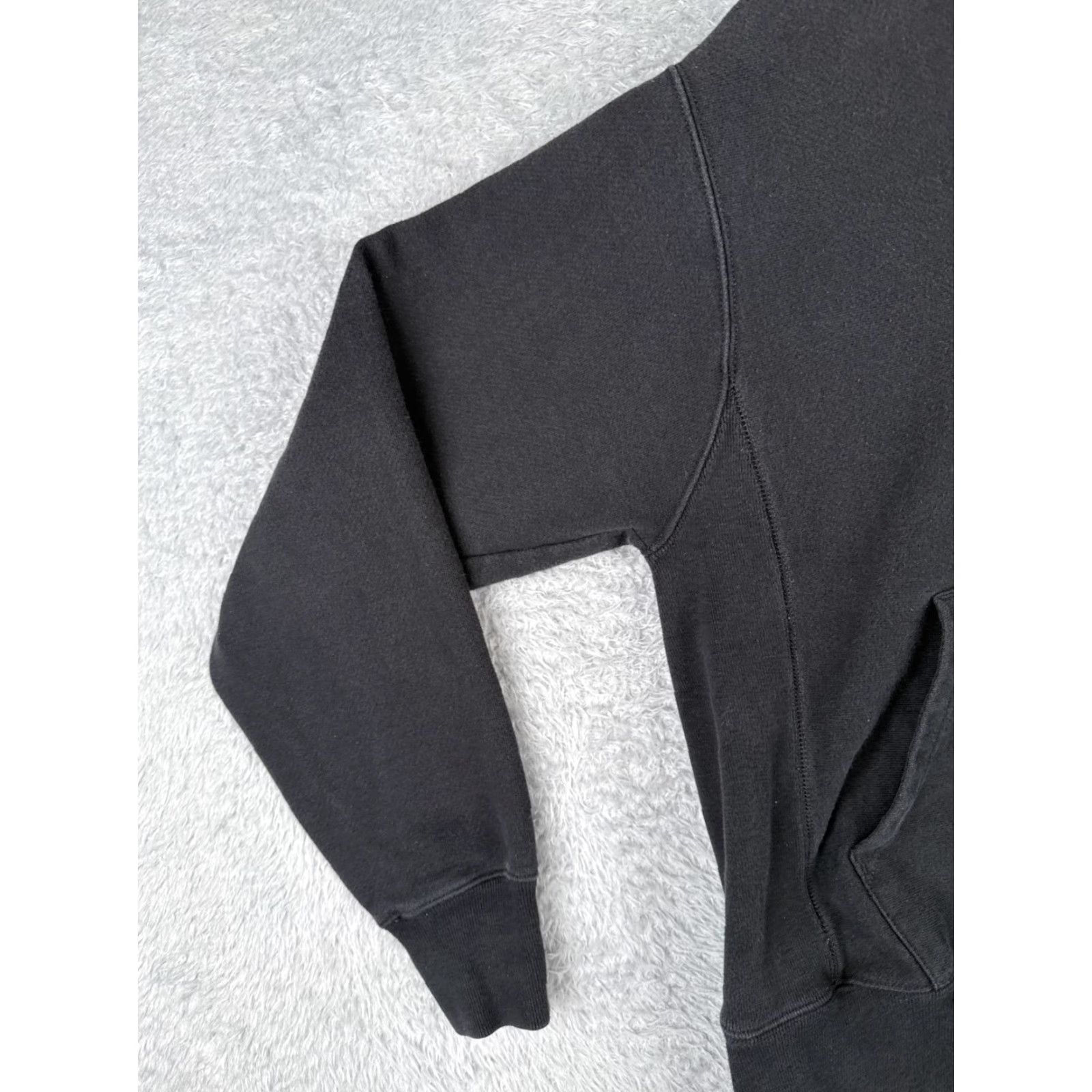 Champion Champion Hoodie Adult Medium Black Pullover Sweatshirt Logo Reversible Weave Size US M / EU 48-50 / 2 - 3 Thumbnail
