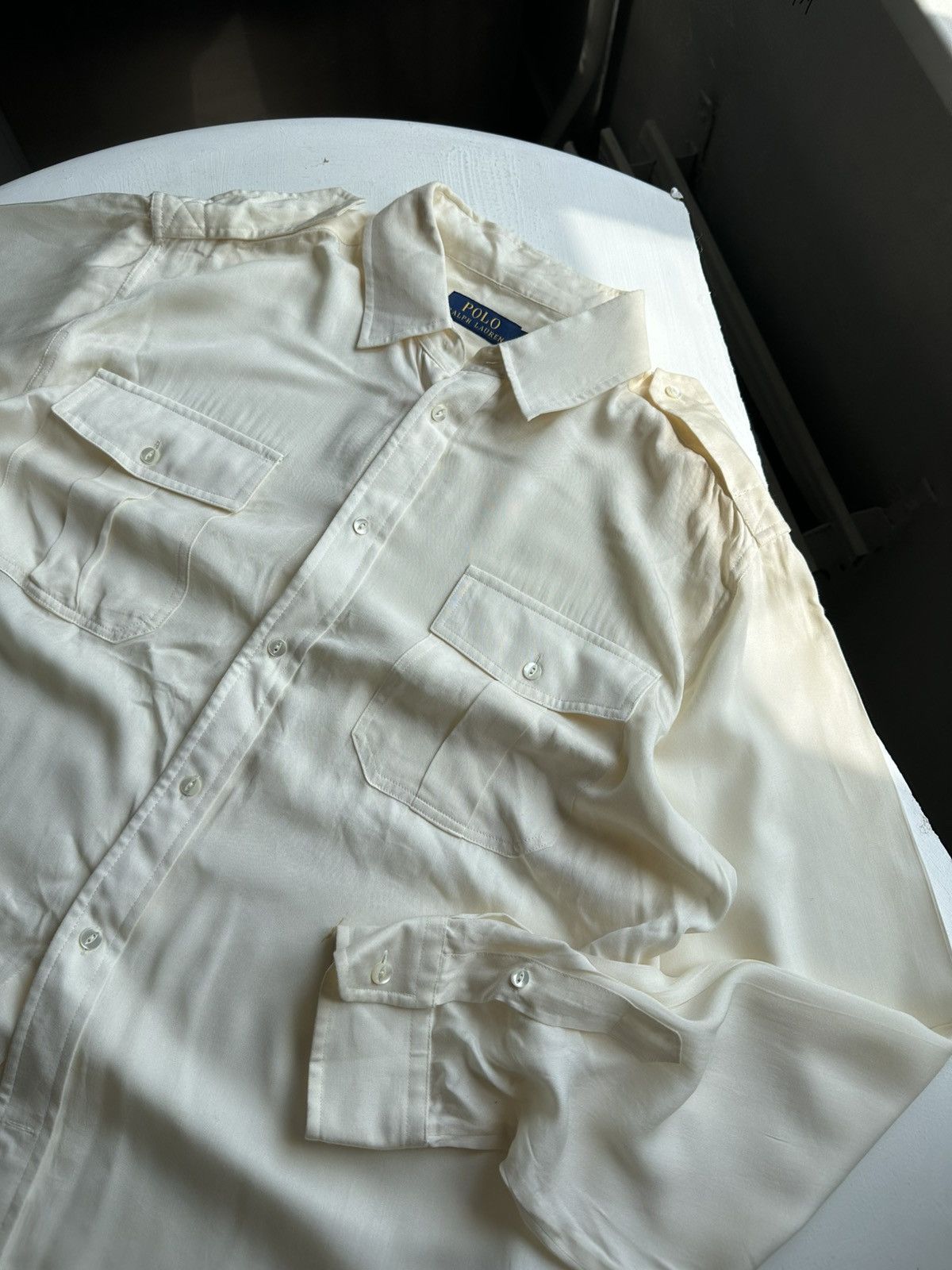 Polo Ralph Lauren Polo Ralph Lauren Viscose Shirt Mini Pony Size US L / EU 52-54 / 3 - 4 Thumbnail