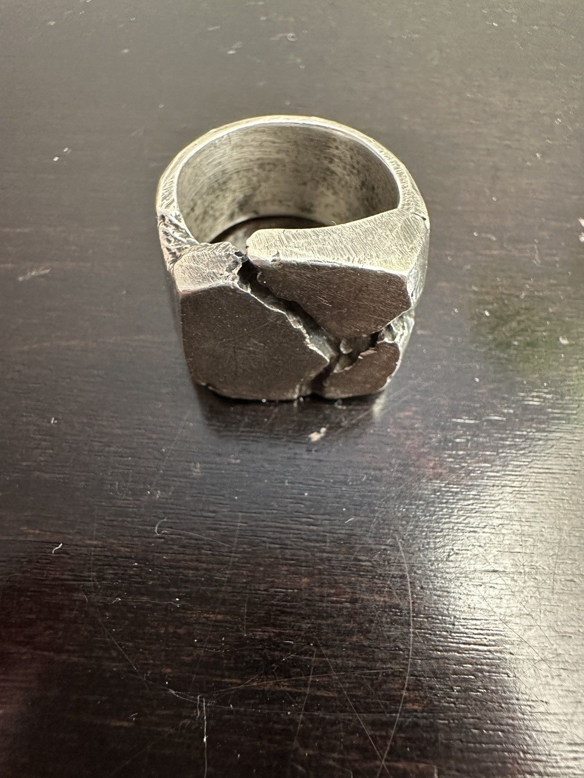 Gothmos Gothmos Separation Anxiety Ring GM/0095 Size ONE SIZE - 3 Thumbnail
