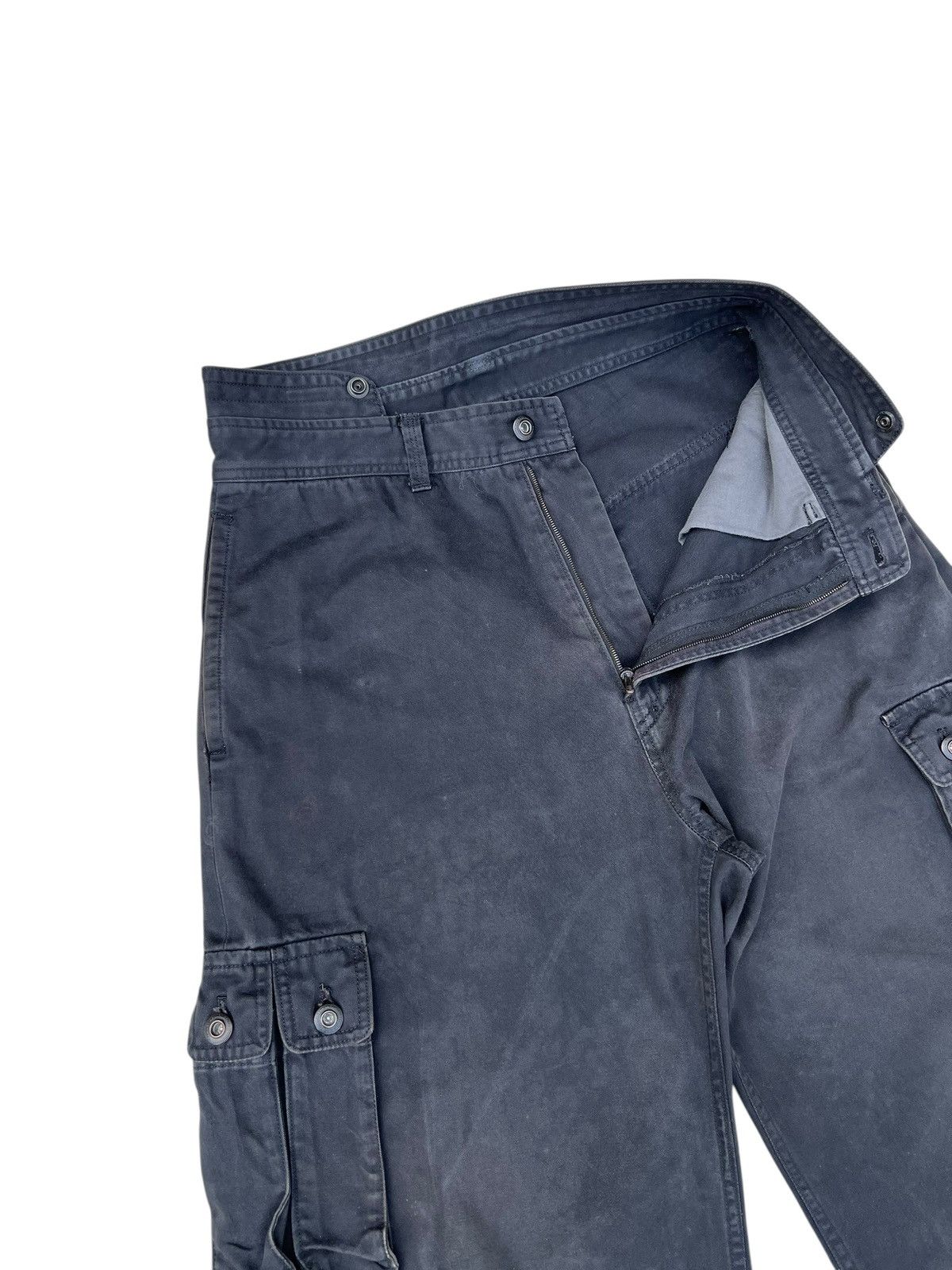 Julius Vintage NUKE Pre- Julius 7 Faded Wide Leg Cargo Trouser Pant Size US 29 - 8 Thumbnail