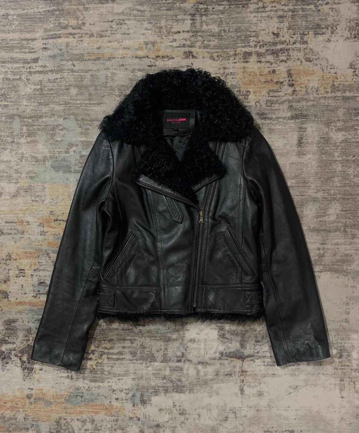 Other SALLY & JOHN LEATHER RAMONES WOMEN JACKET Size S / US 4 / IT 40 - 1 Thumbnail