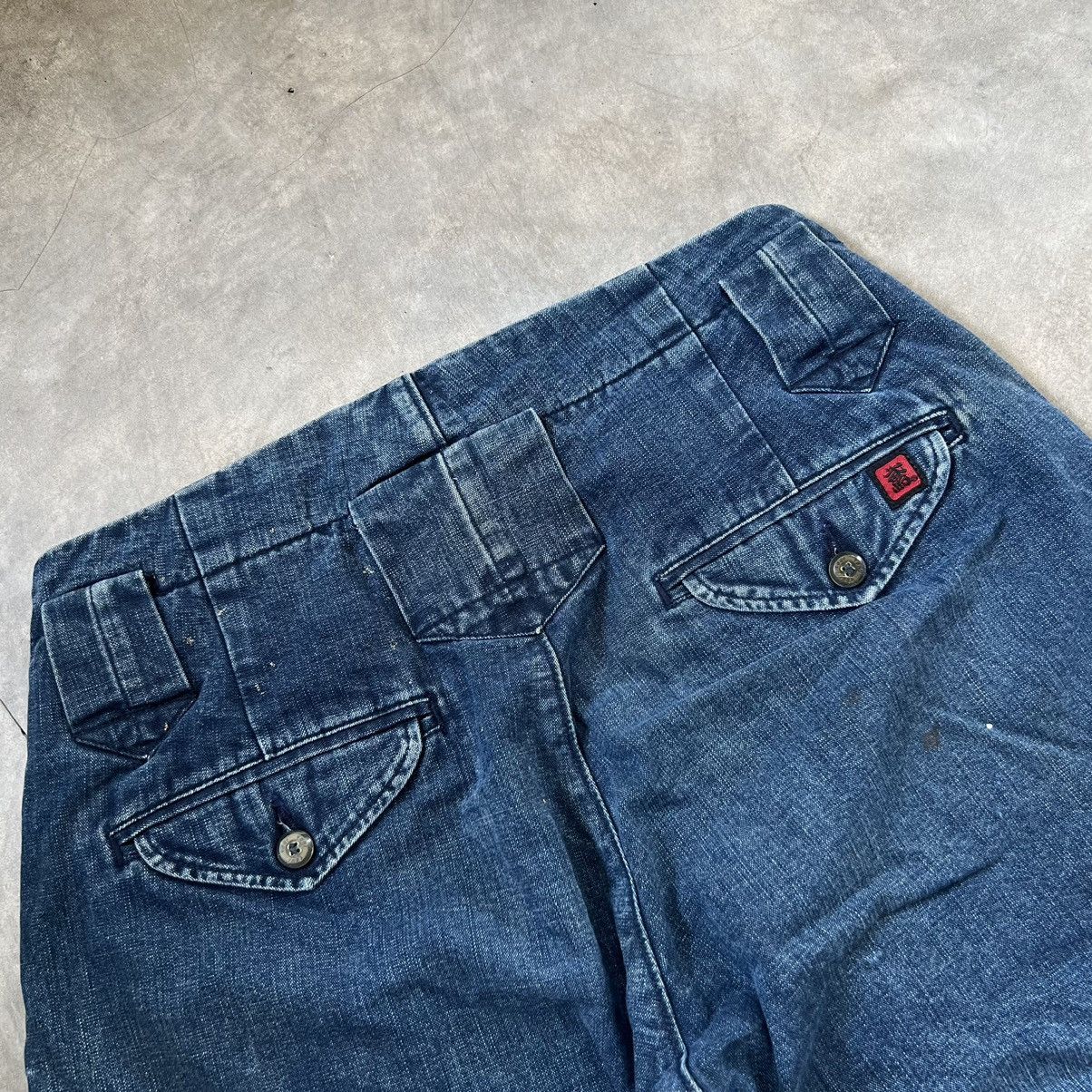 Japanese Brand Vintage Takumi Faded Balloon denim pants Size US 33 - 4 Thumbnail