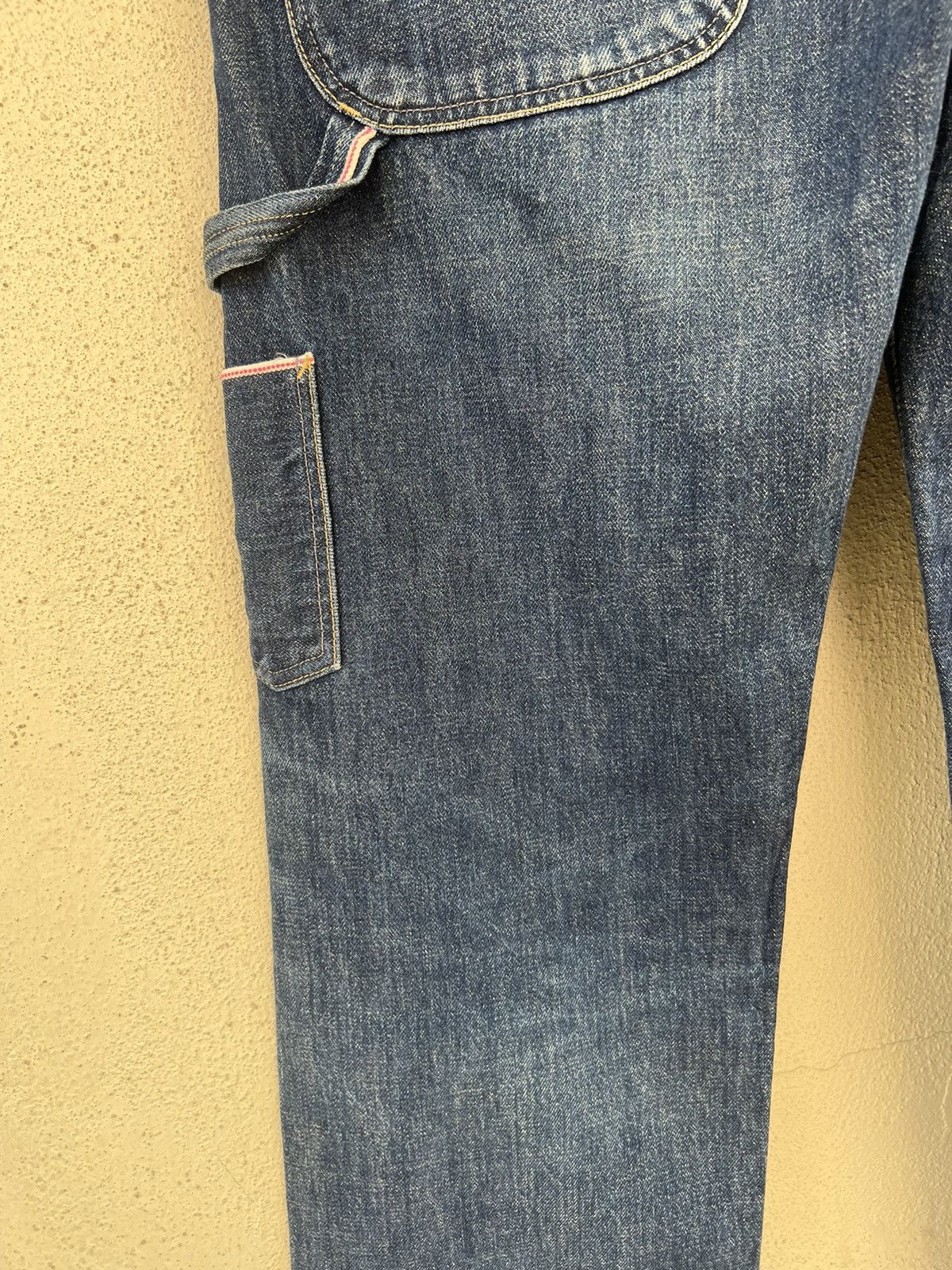 Fragment Design × Levi's 2009 Levi’s Fenom X Fragment Design Denim Carpenter Jeans Size US 34 / EU 50 - 17 Thumbnail