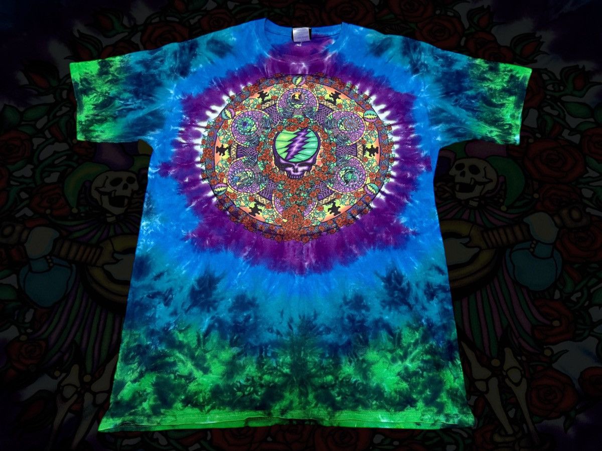 Grateful Dead × Liquid Blue × Vintage 2000s tie-dye grateful dead liquid blue t-shirt Size US L / EU 52-54 / 3 - 1 Thumbnail