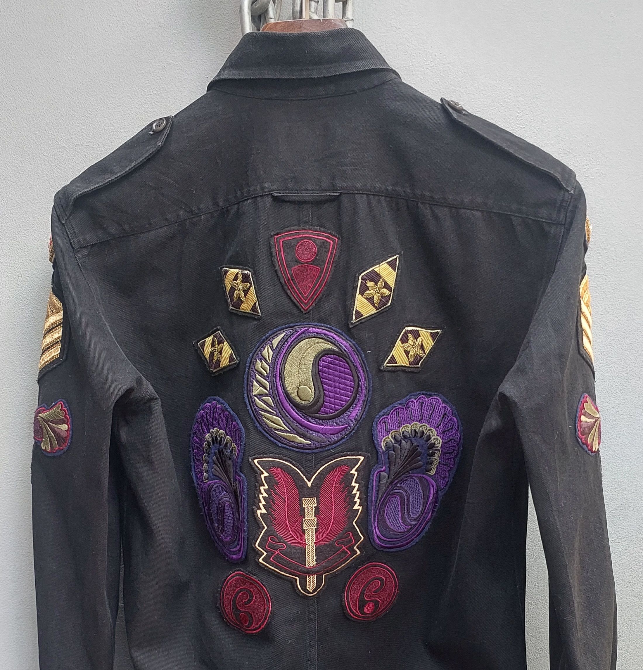 Dries Van Noten Dries Van Noten Patches detailed denim shirt Size US S / EU 44-46 / 1 - 8 Thumbnail