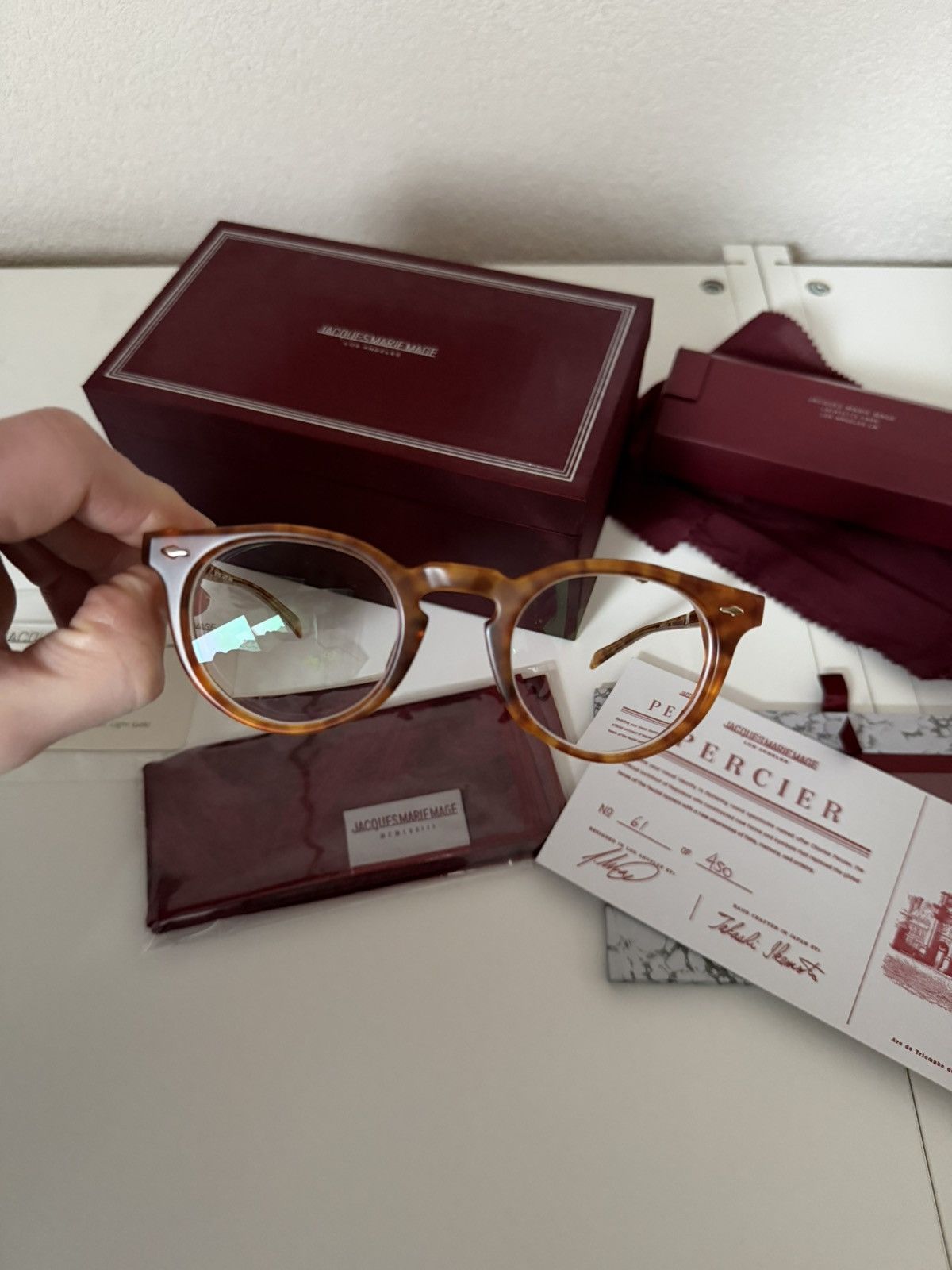 Jacques Marie Mage jacques marie mage percier glasses Size ONE SIZE - 4 Thumbnail