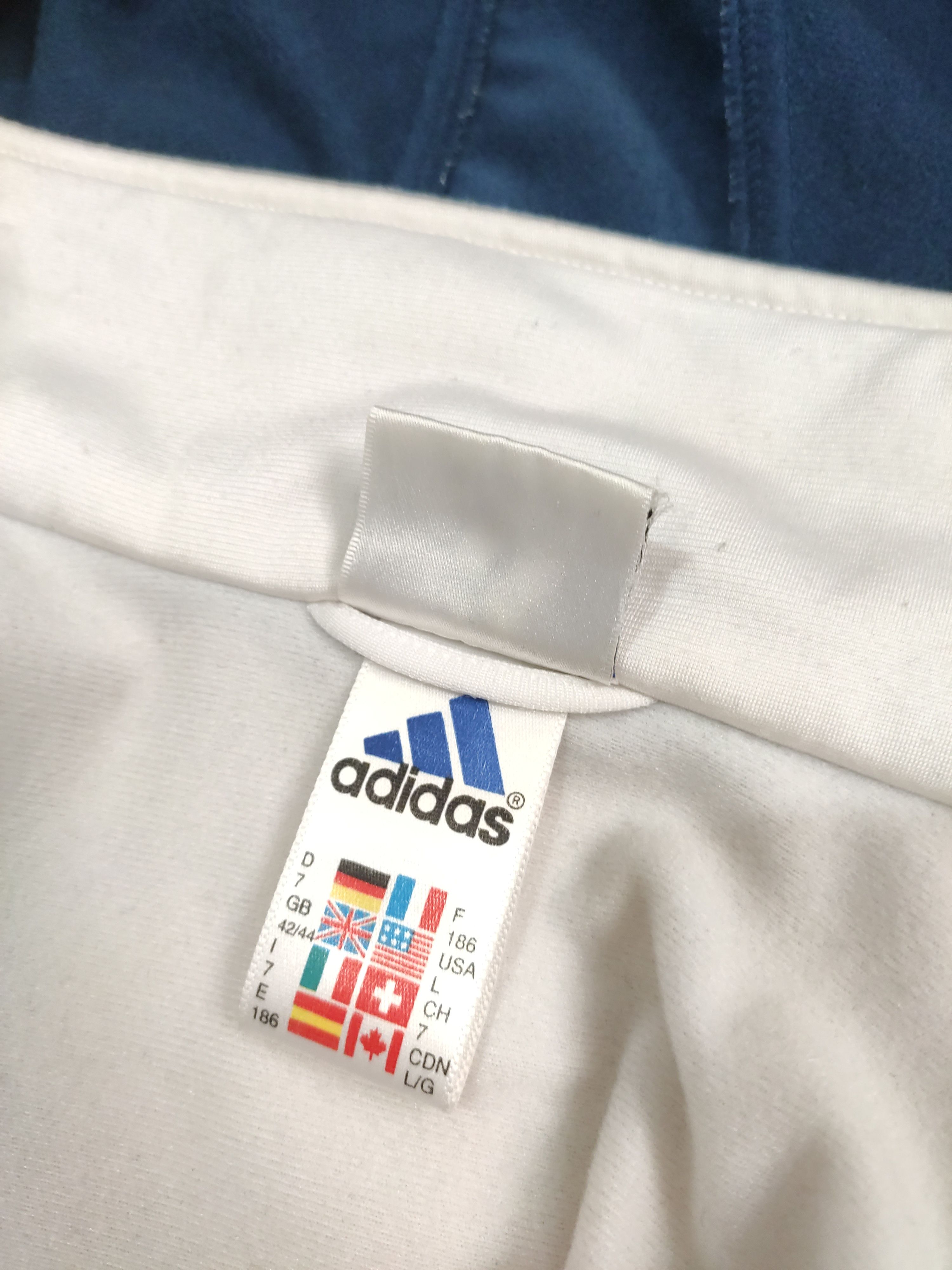 Adidas × Vintage Men's vintage 90s Adidas Track Jacket size Large Size US L / EU 52-54 / 3 - 9 Thumbnail
