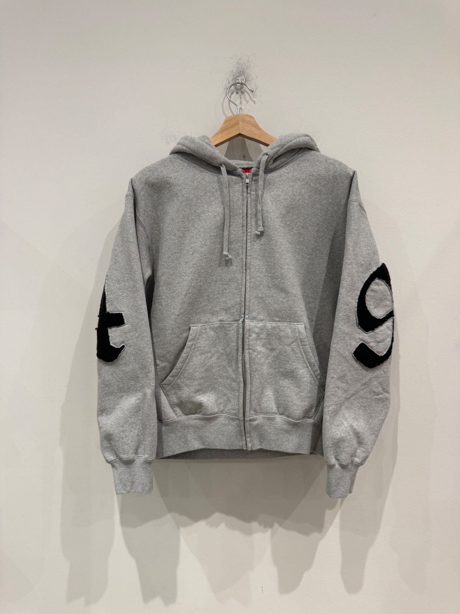 Supreme CUTOUT LETTERS HOODED SWEATSHIRT | Grailed