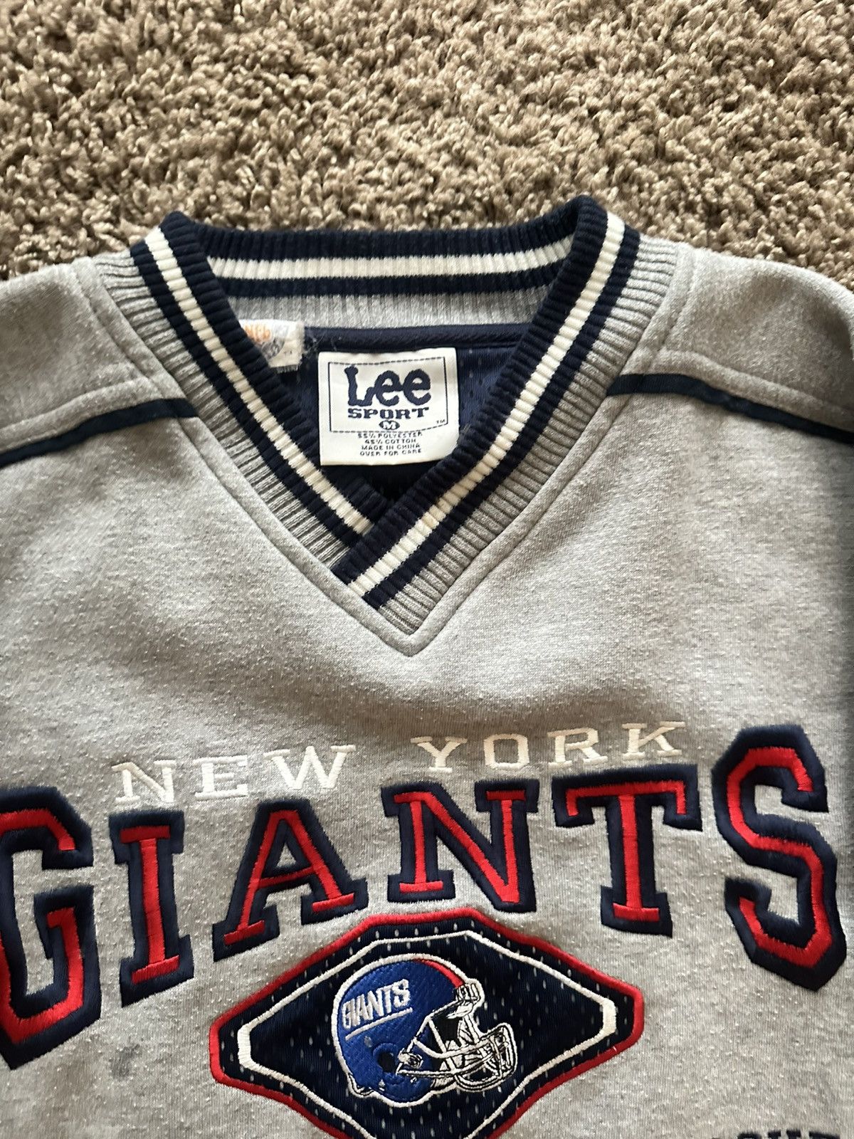 Lee Vintage New York Giants Sweatshirt Size US M / EU 48-50 / 2 - 2 Thumbnail