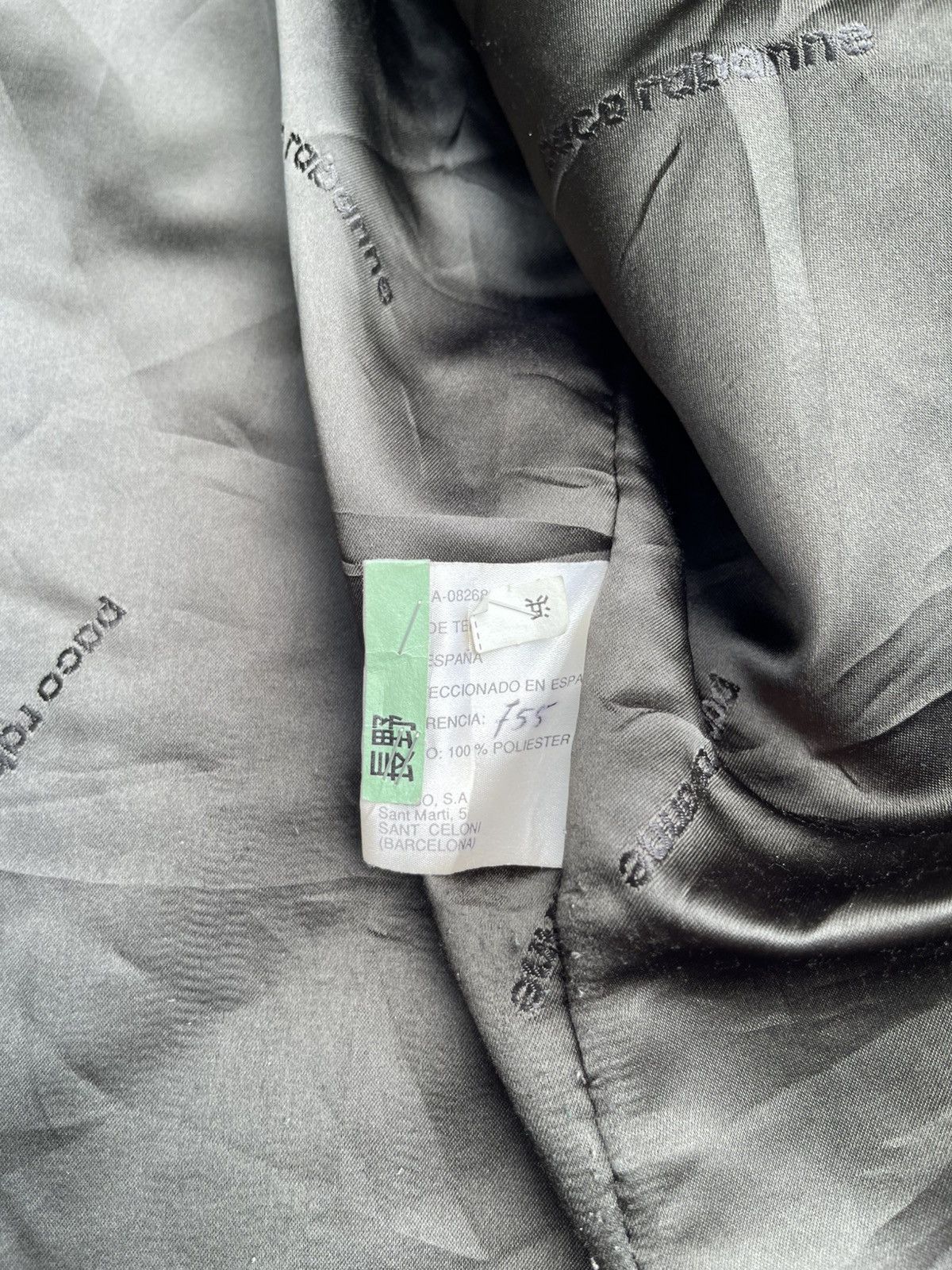 Designer Paco Rabbane Leather Jacket Size US L / EU 52-54 / 3 - 8 Thumbnail