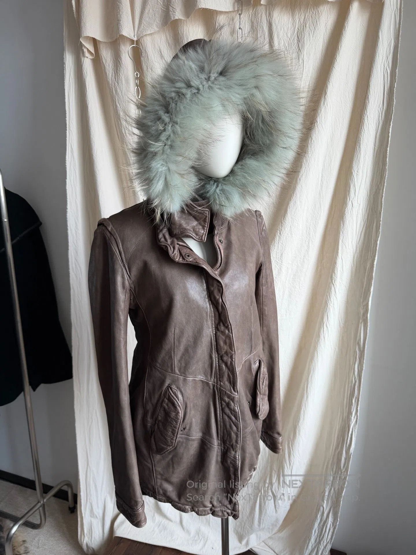 Giorgio Brato Giorgio Brato Distressed Leather Jacket. Size M / US 6-8 / IT 42-44 - 3 Thumbnail