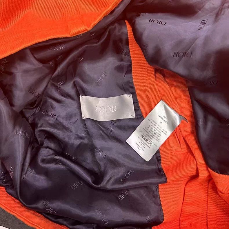 Dior Dior Orange Work Jacket with Hood-2506 Size US L / EU 52-54 / 3 - 5 Thumbnail