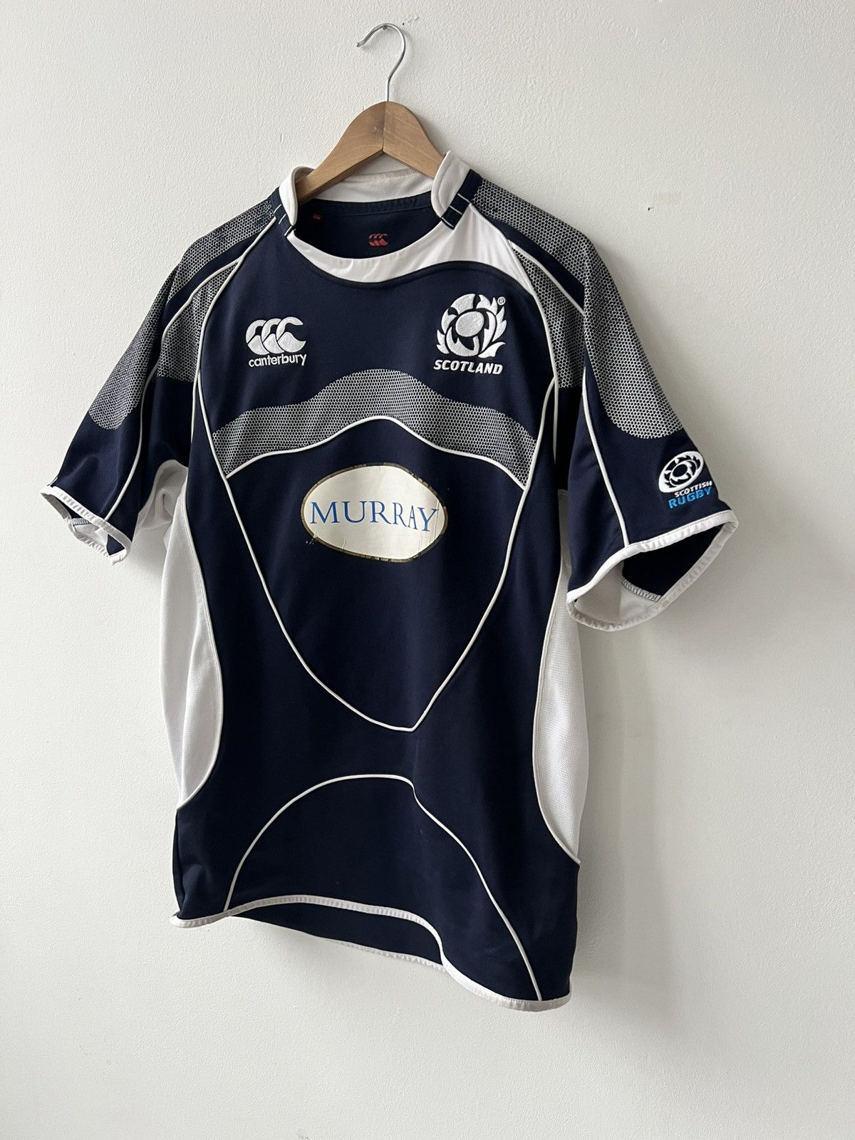 Canterbury of New Zealand × Vintage 🩸RARE🩸Canterbury Scotland Rugby 2008 Vintage Jersey Size US L / EU 52-54 / 3 - 2 Thumbnail