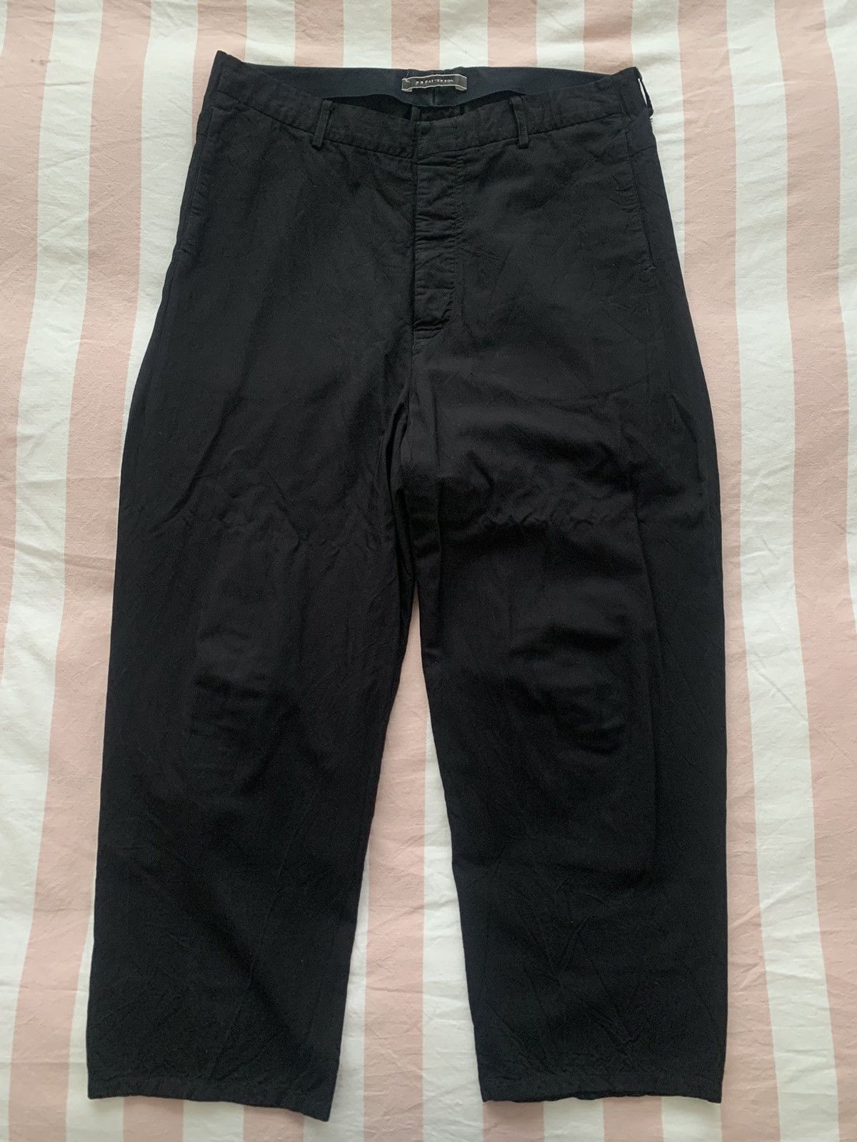 P.R. Patterson Bamboo and silk ‘wide’ trouser Size US 32 / EU 48 - 1 Thumbnail