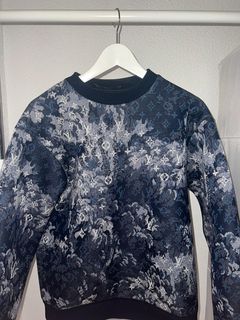 blue lv sweater mens