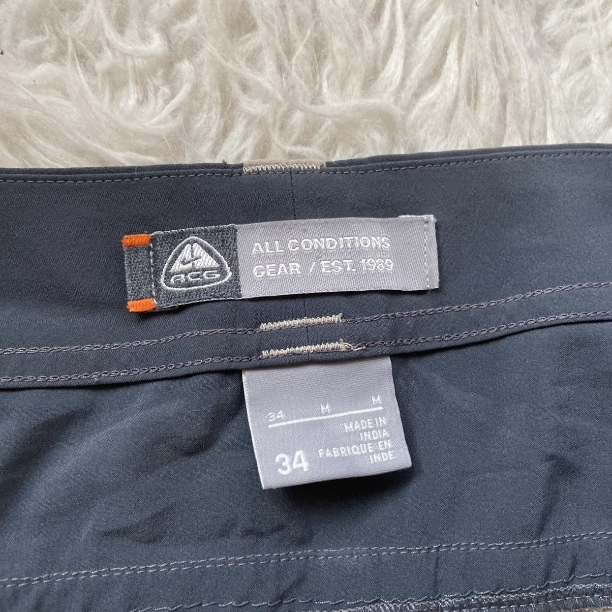Nike ACG 📌 Vintage Nike ACG Outdoor Y2K Nylon Track Pants Size US 34 / EU 50 - 13 Thumbnail