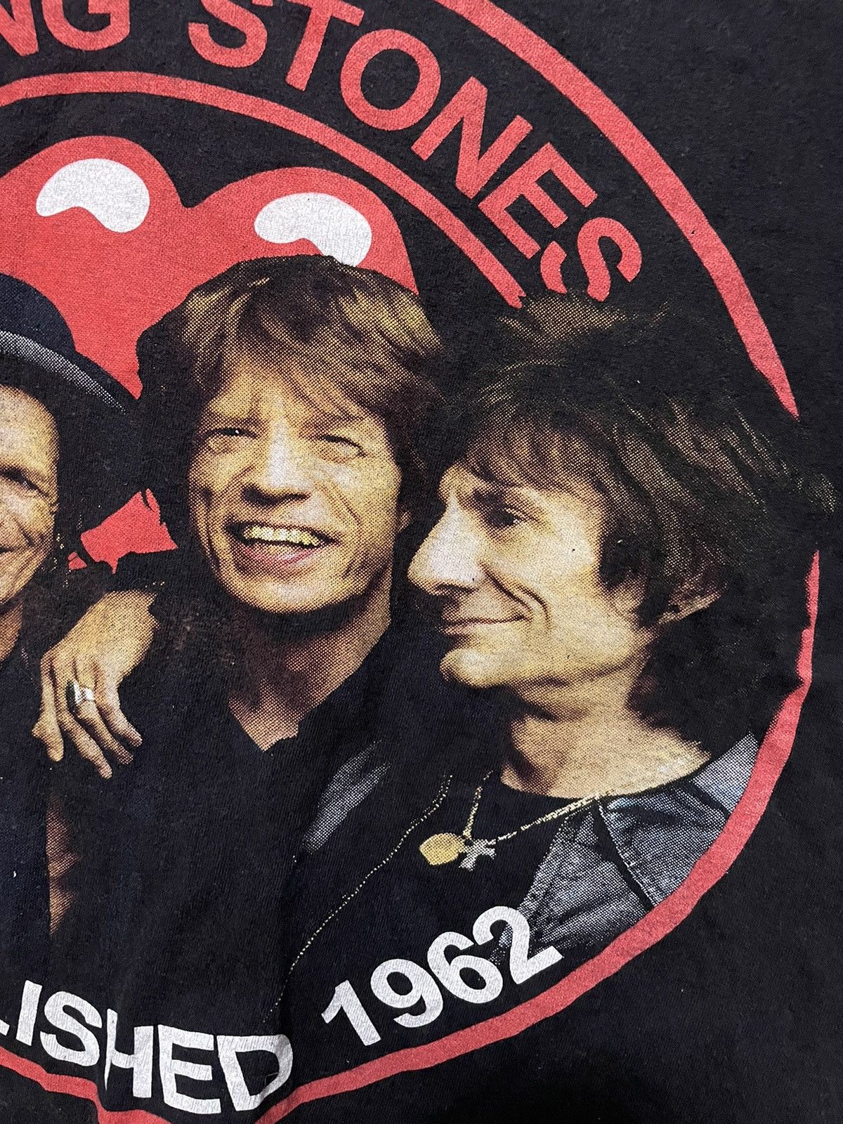Band Tees Vintage Rolling Stones 90s Band Tee Double Sided Print Size US M / EU 48-50 / 2 - 6 Thumbnail