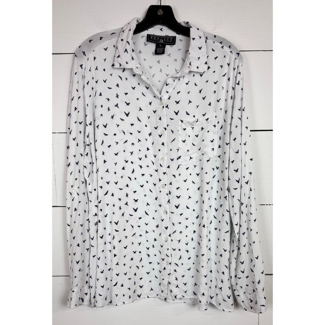 Other Project 28 Button Up Shirt Women's Size XL Size XL / US 12-14 / IT 48-50 - 1 Thumbnail