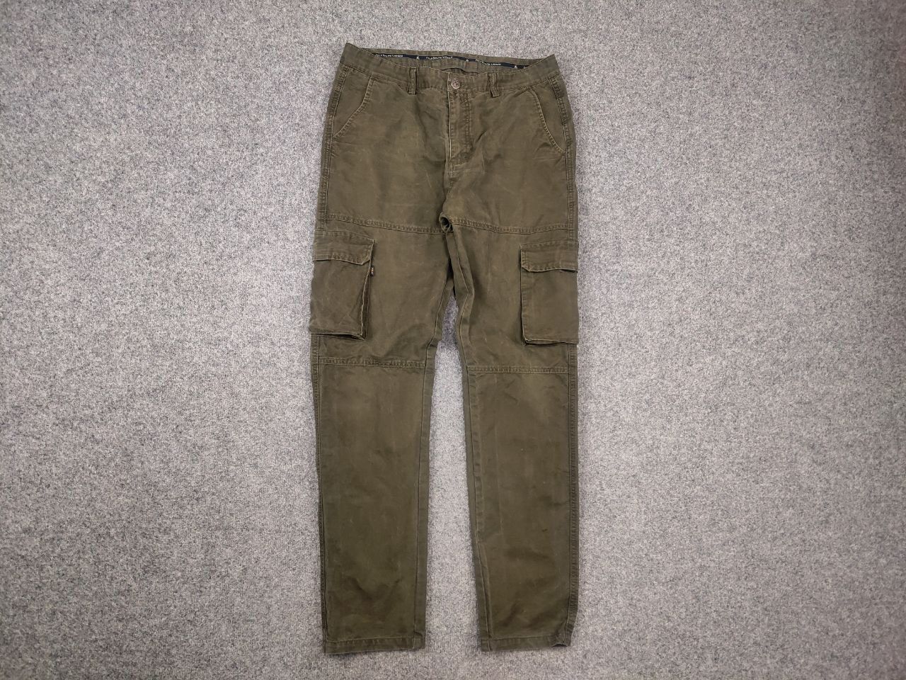 Polo Ralph Lauren Vintage 90's Polo Ralph Lauren Canvas Military Cargo Pants Size US 34 / EU 50 - 7 Thumbnail