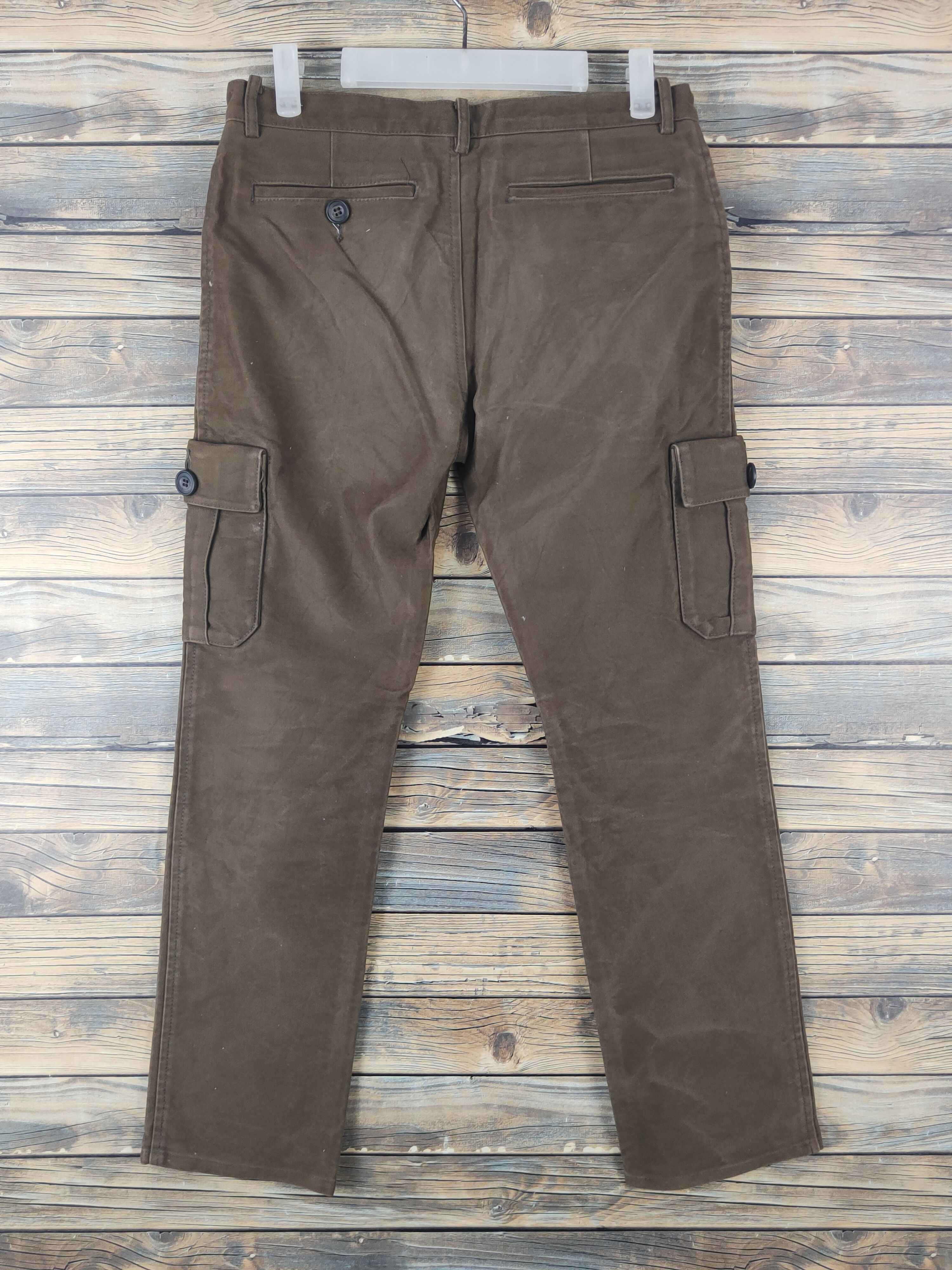 Edition Japan DL Studio Oribe Brown Multipocket Tactical Cargo Pants #1881 Size US 30 / EU 46 - 7 Thumbnail