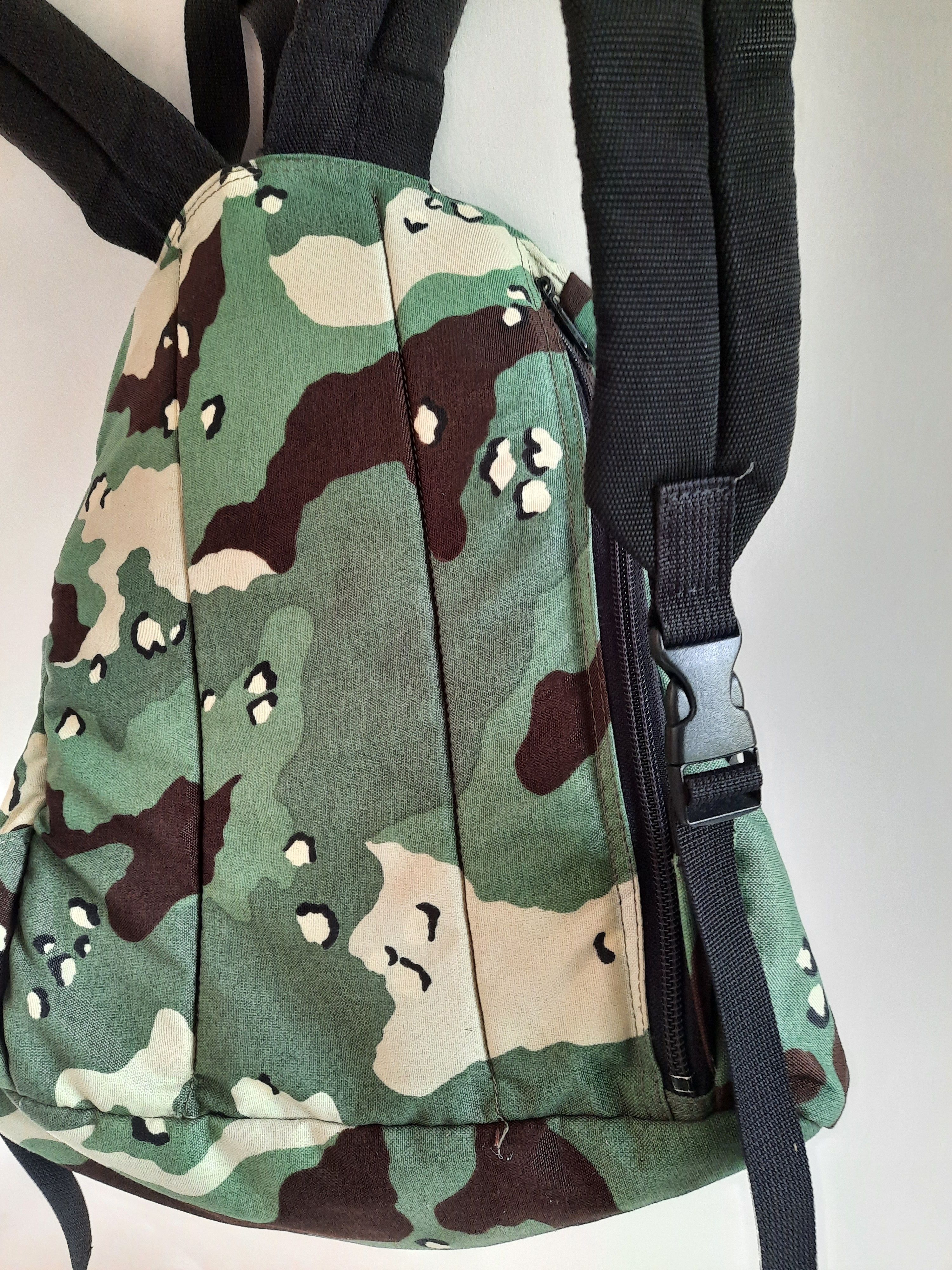 Yohji Yamamoto Rare Y'saccs Camouflage Backpack Size ONE SIZE - 4 Thumbnail