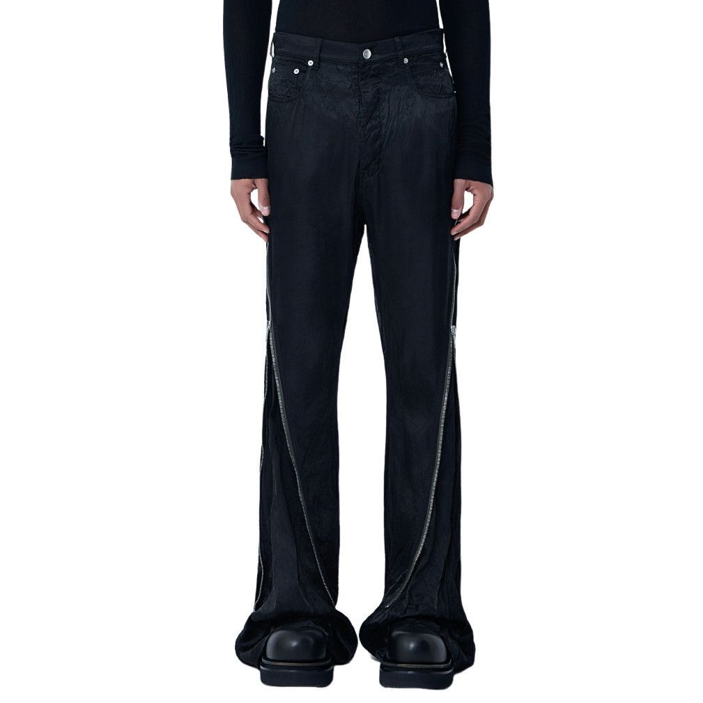 RICK OWENS Temple Black Bolan Banana Pants New & Authentic (