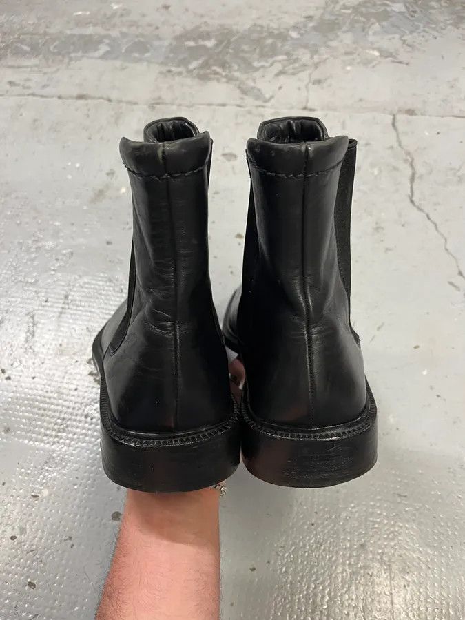 Gucci Gucci Black Leather Classy Chelsea Boot Size US 11 / EU 44 - 5 Thumbnail