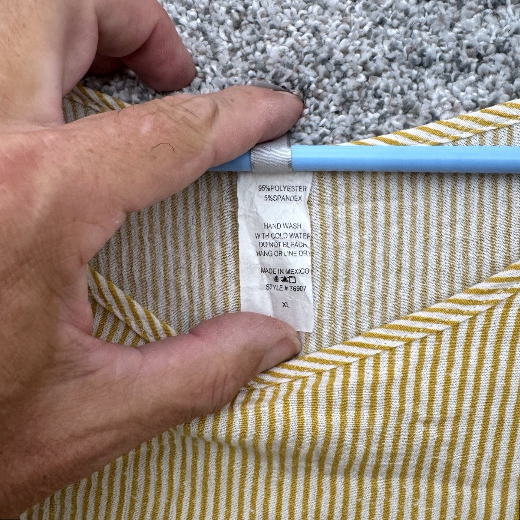 Vintage Acting Pro XL Lightweight Stretch Yellow Cottagecore Chic Office Top User: Acting Pro XL Lightweight Stretch Yellow Cottagecore Chic Office Top Size XL / US 12-14 / IT 48-50 - 5 Thumbnail