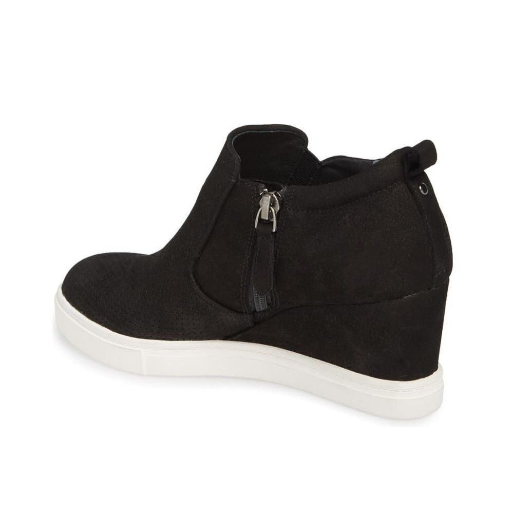Other Caslon Aiden Wedge Sneakers Perforated Leather Shoes Size US 9.5 / IT 39.5 - 3 Thumbnail