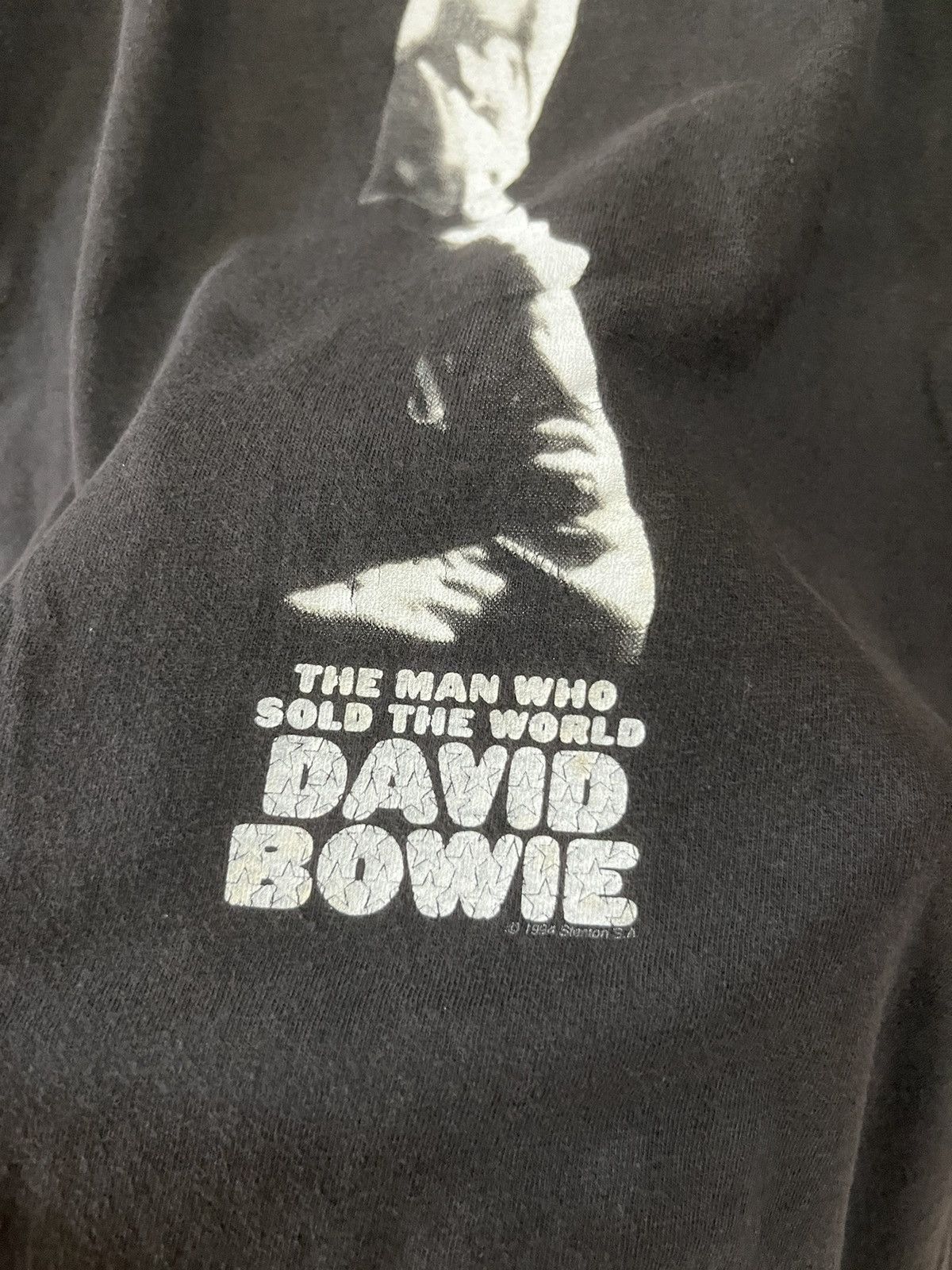 Band Tees Vintage David Bowie The Man Who Sold The World 1994 Size US L / EU 52-54 / 3 - 3 Thumbnail