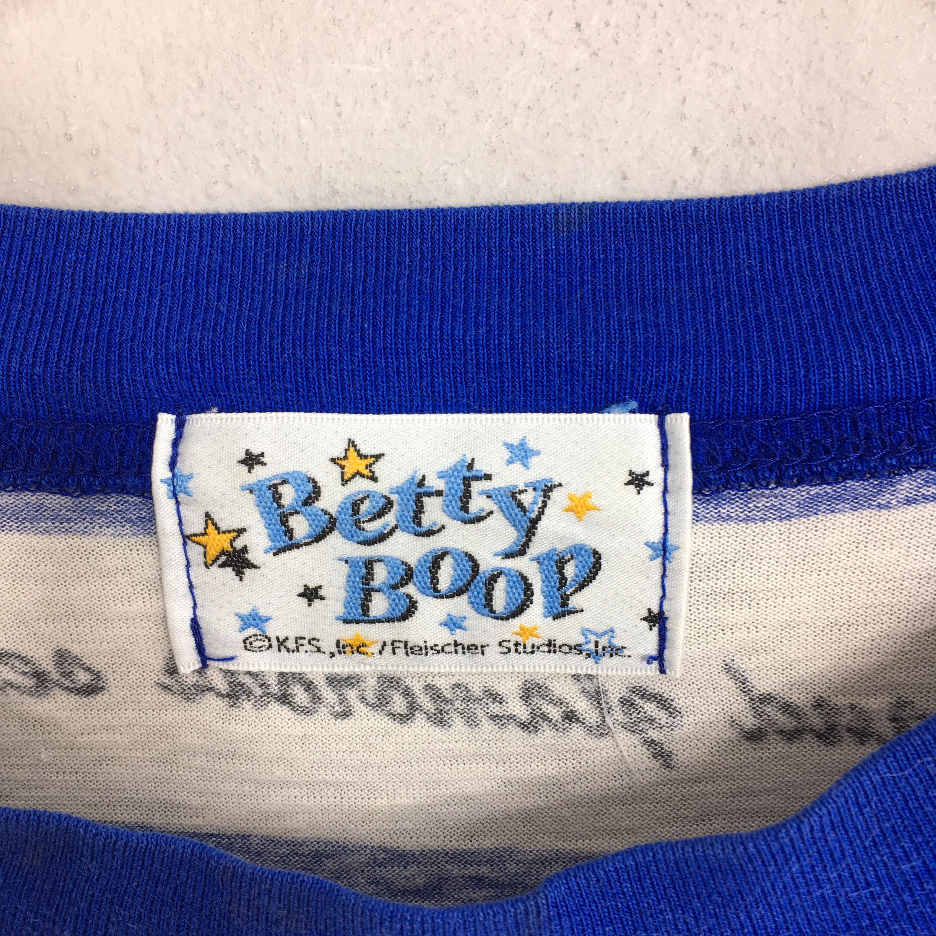 Cartoon Network × Vintage Vintage Betty Boop Sexy Women Blue T shirt Small Size US S / EU 44-46 / 1 - 3 Thumbnail