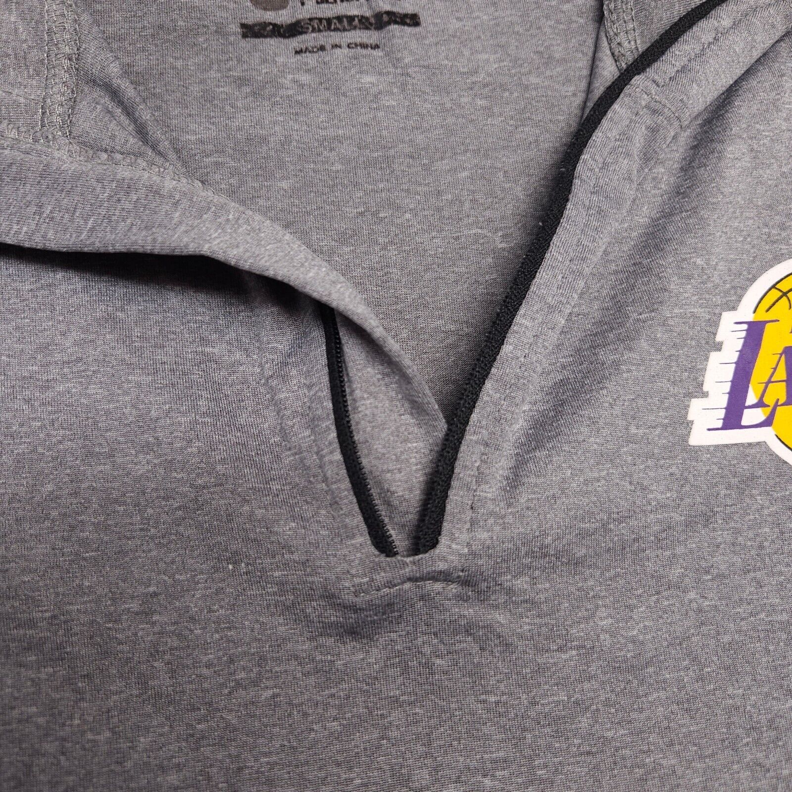 NBA NBA Los Angeles Lakers Pullover Sweatshirt Mens Size S Gray Size US S / EU 44-46 / 1 - 4 Thumbnail